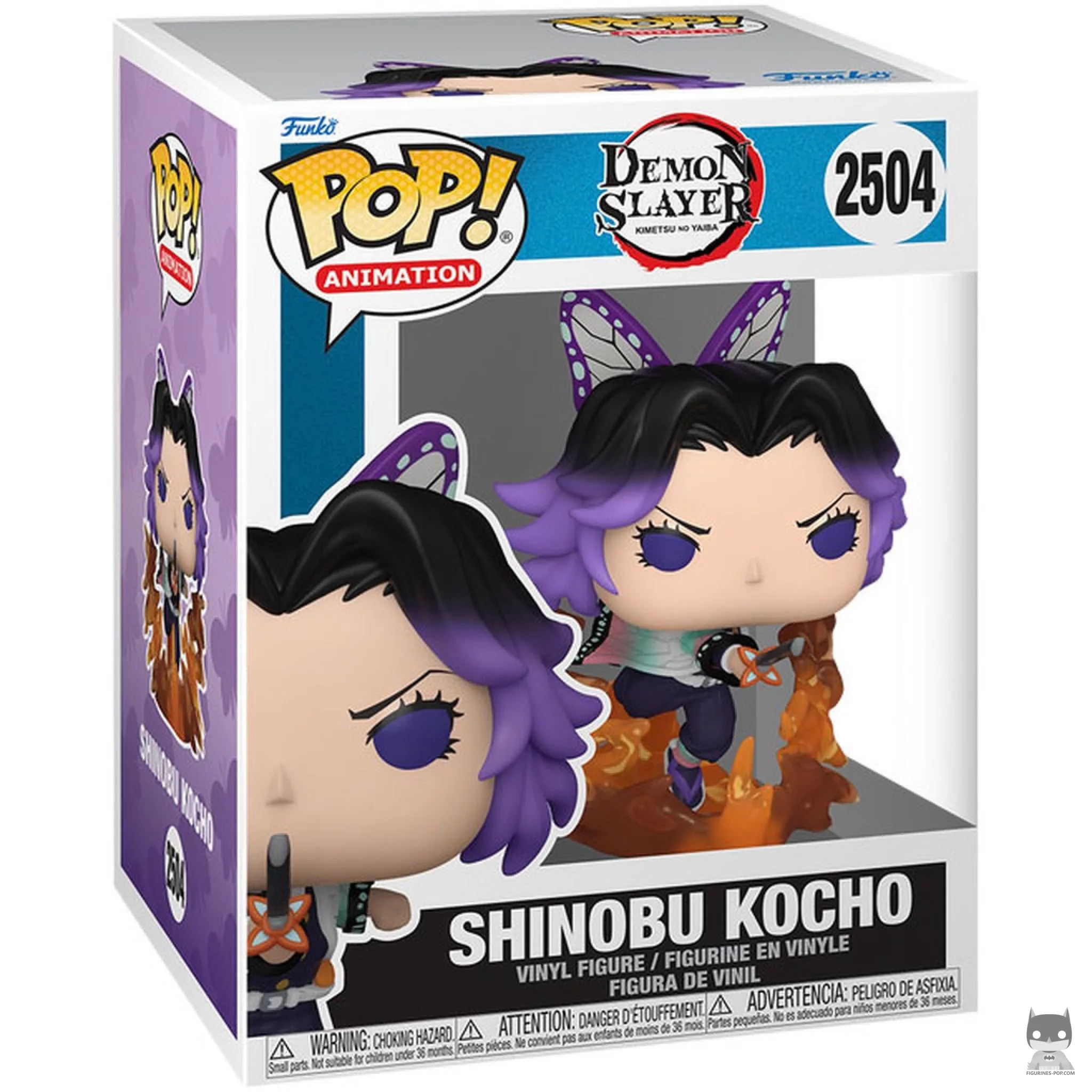 Figura Funko Pop! Shinobu Kocho en su caja