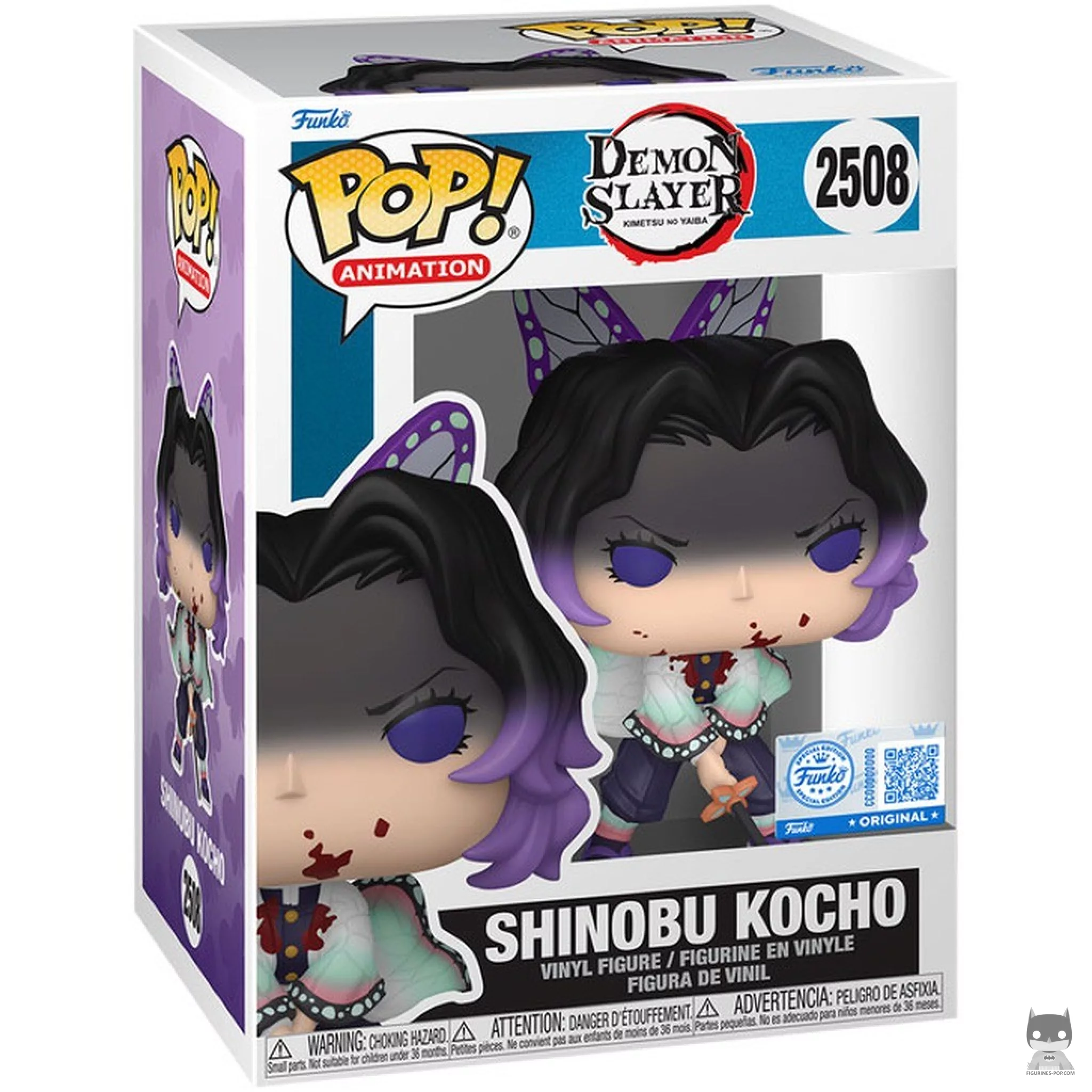 Figura Funko Pop! Shinobu Kocho en su caja