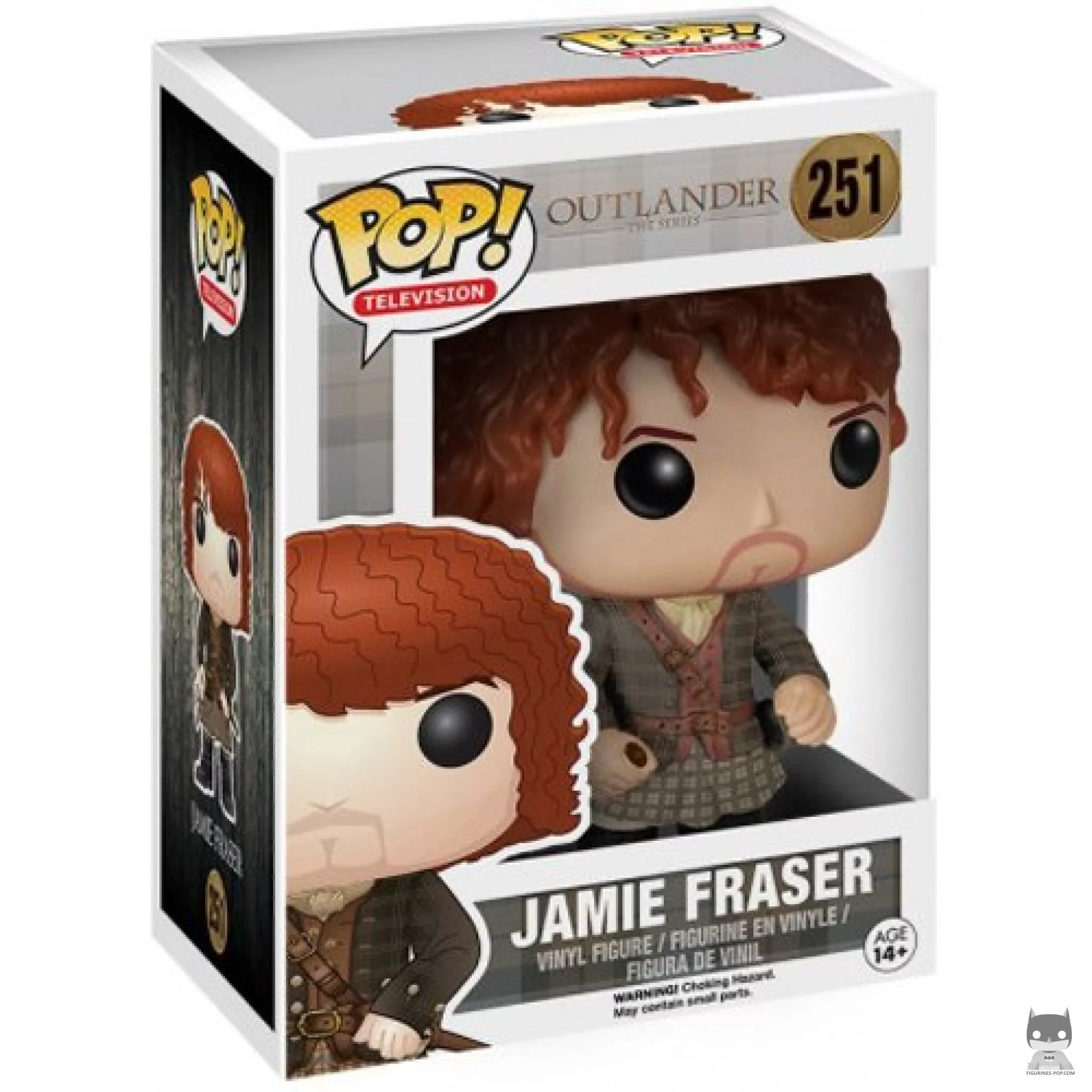 Figura Funko Pop! Jamie Fraser en su caja