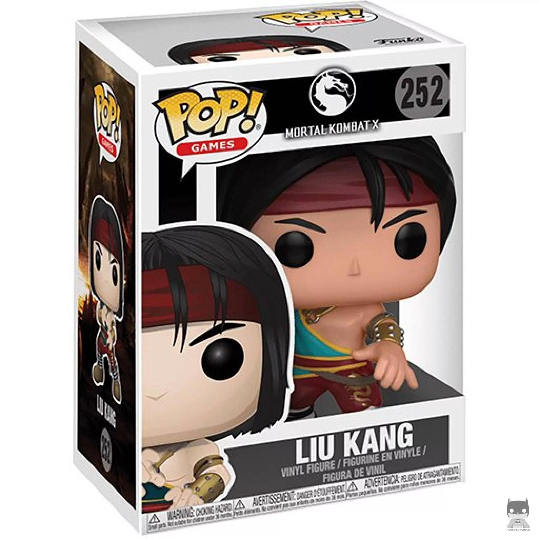 Figura Funko Pop! Liu Kang en su caja