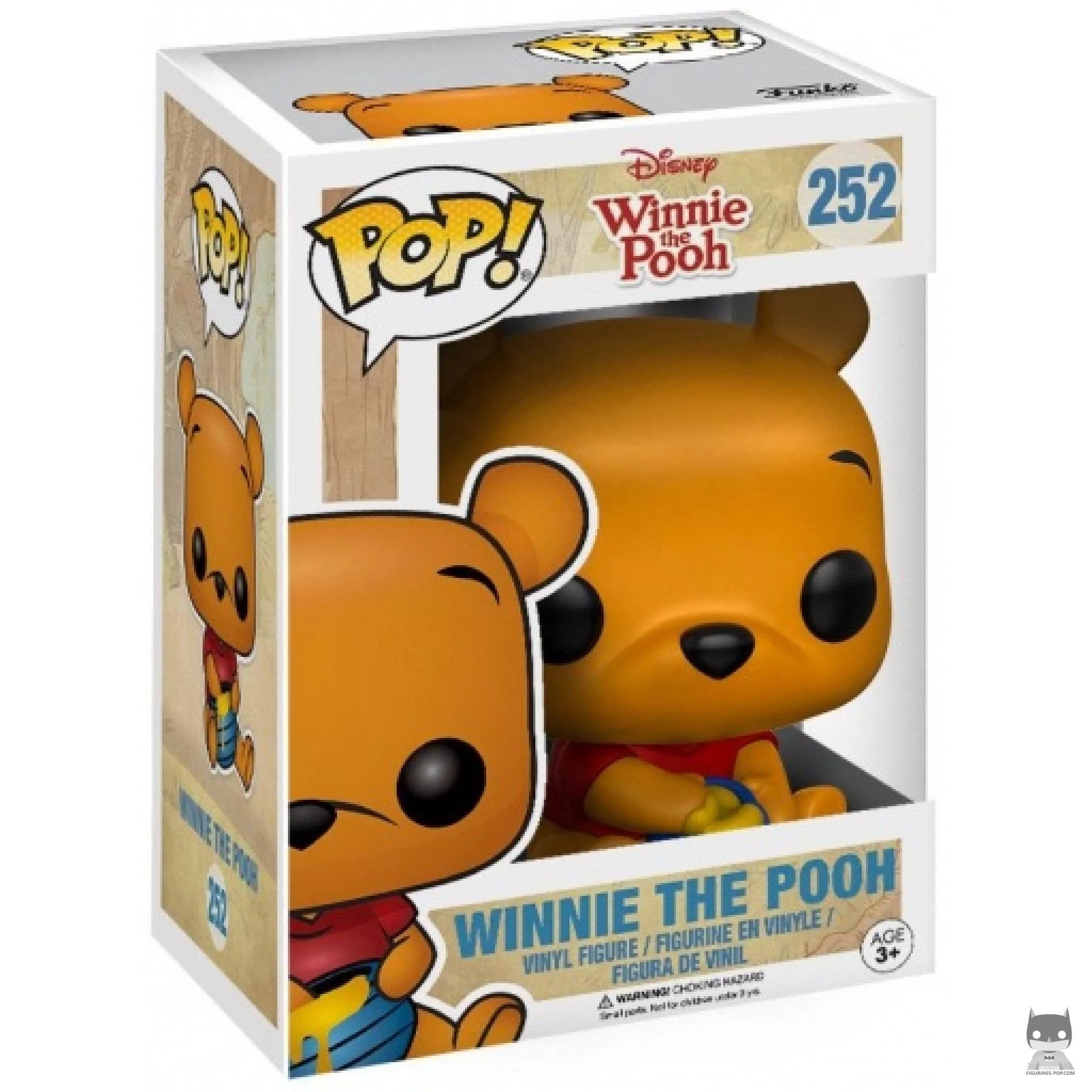 Figura Funko Pop! Winnie the Pooh sentado en su caja