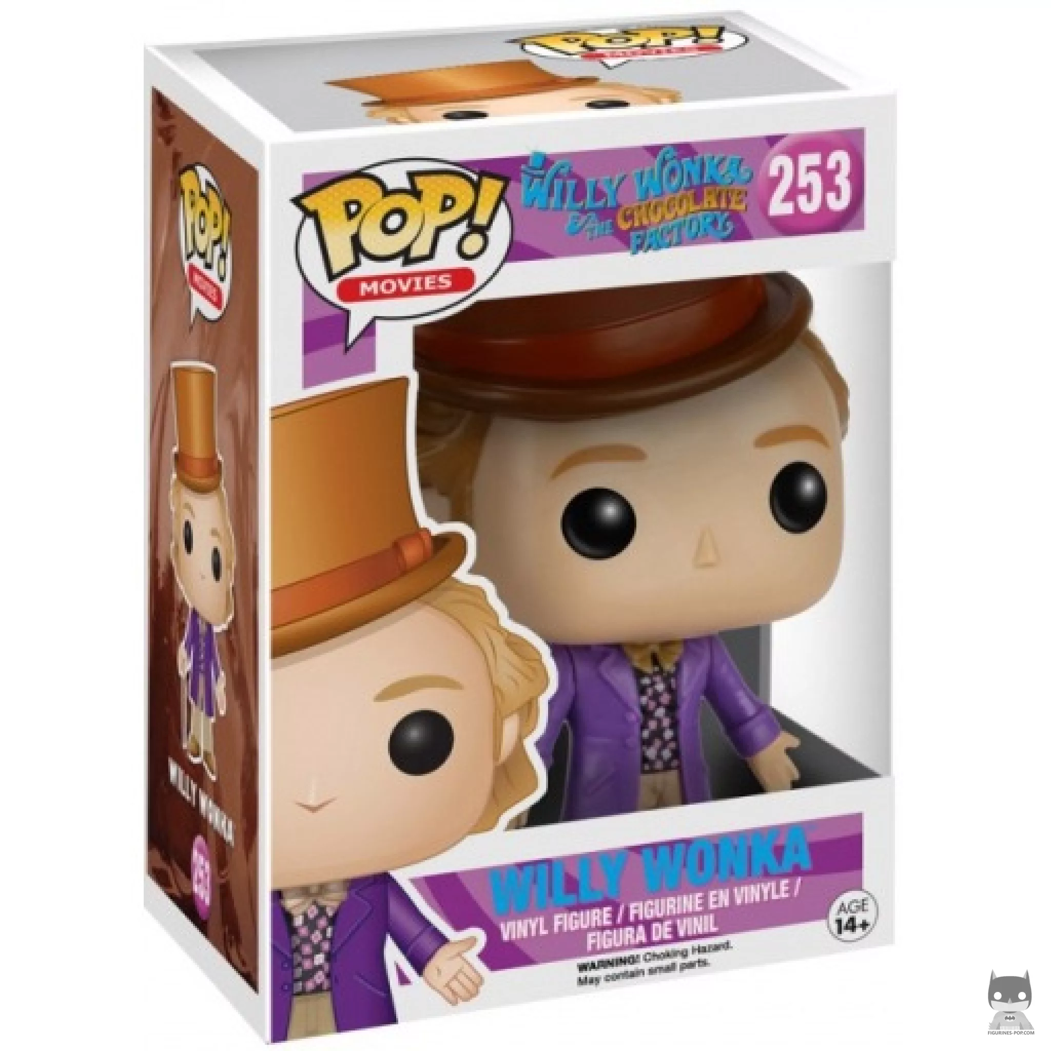 Figura Funko Pop! Willy Wonka en su caja