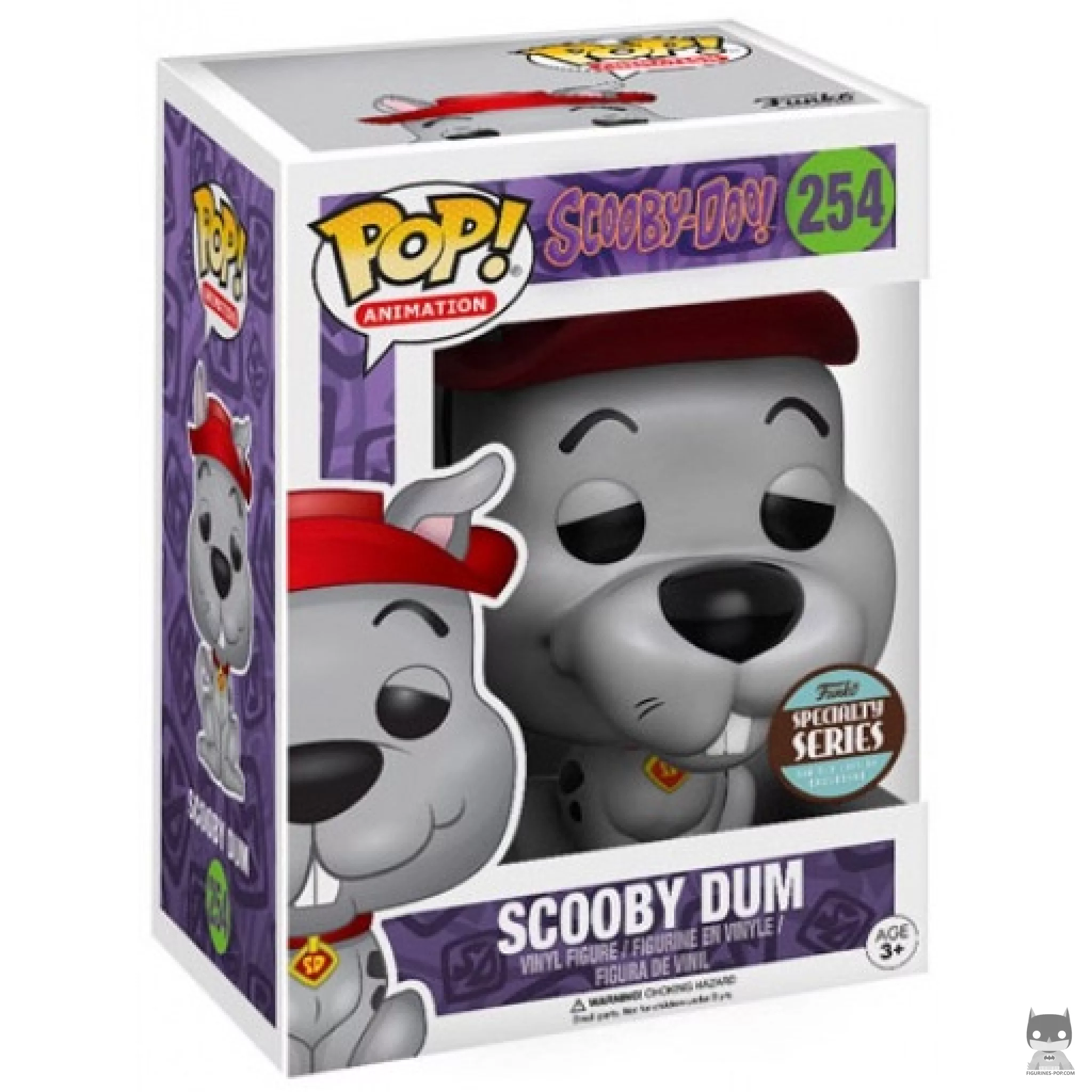 Figura Funko Pop! Scooby Dum en su caja