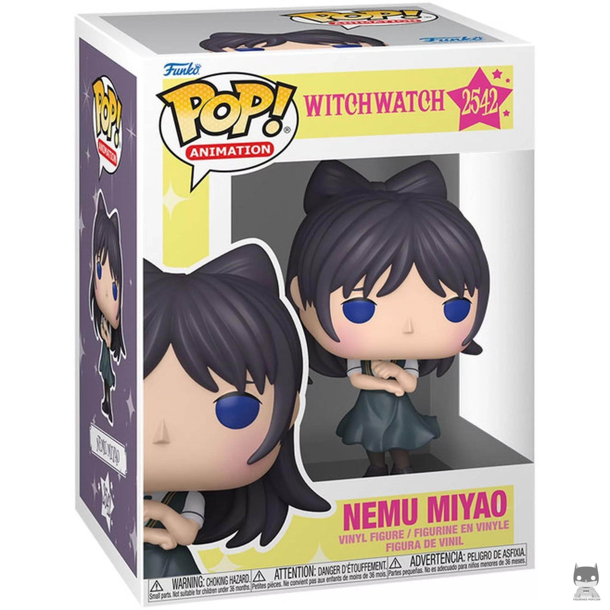 Figura Funko Pop! Nemu Miyao en su caja