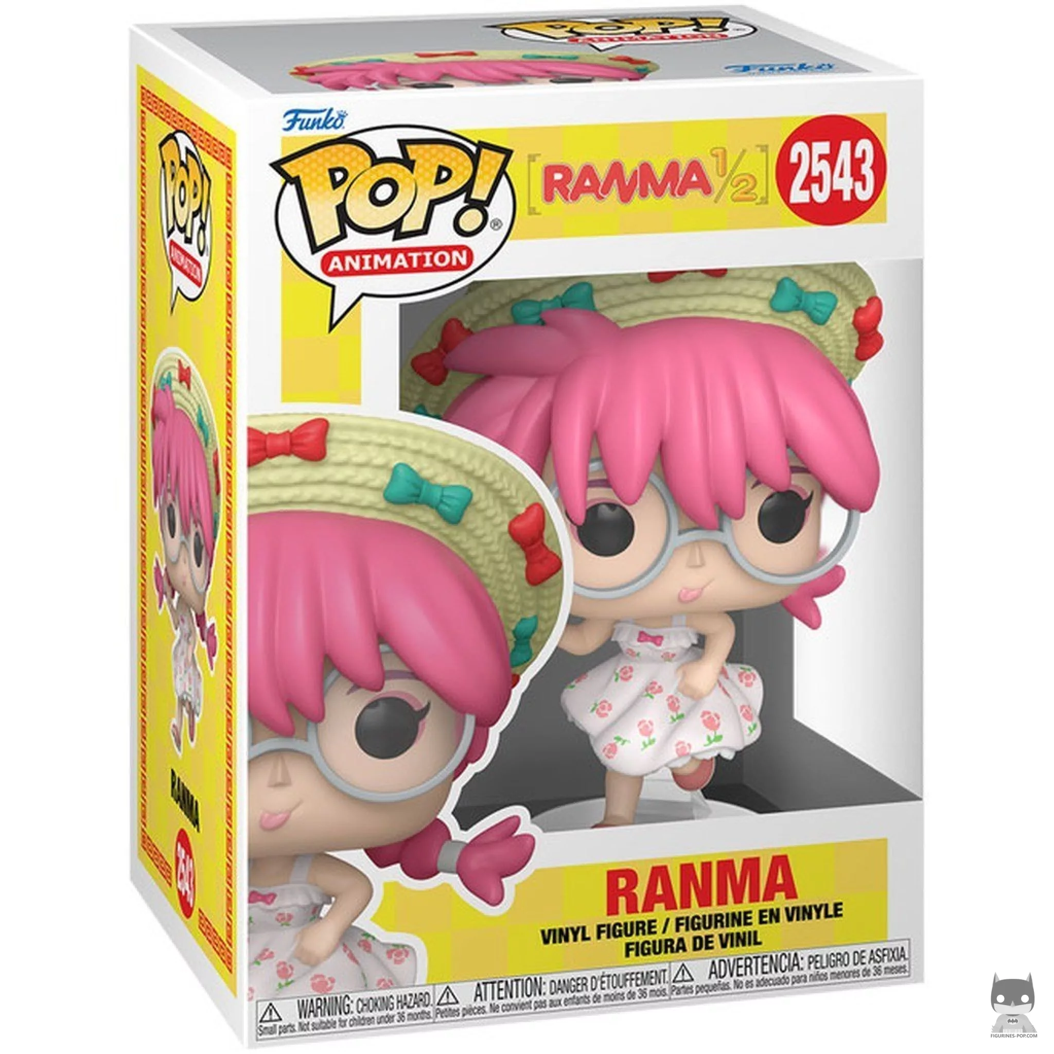 Figura Funko Pop! Ranma (Vestido de flores) en su caja