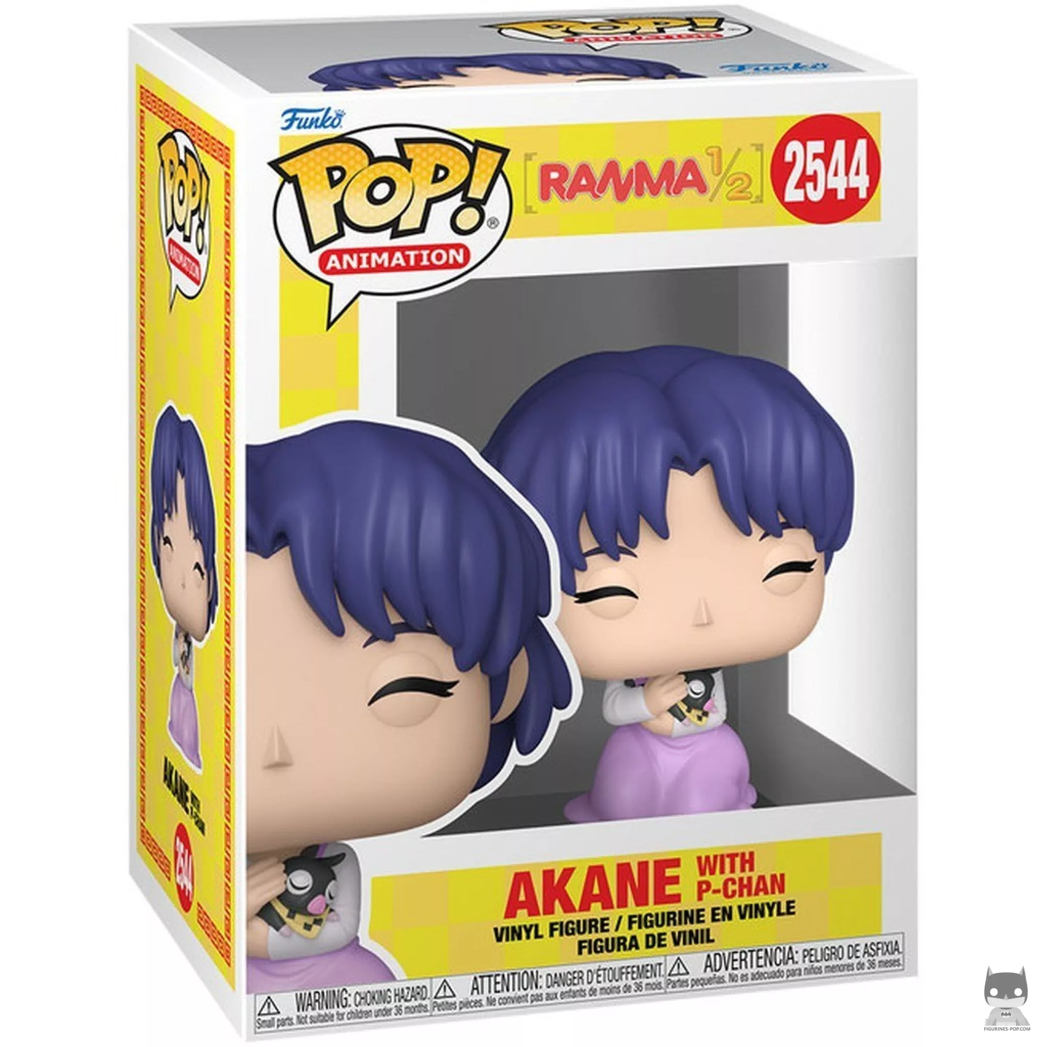 Figura Funko Pop! Akane con P-Chan en su caja