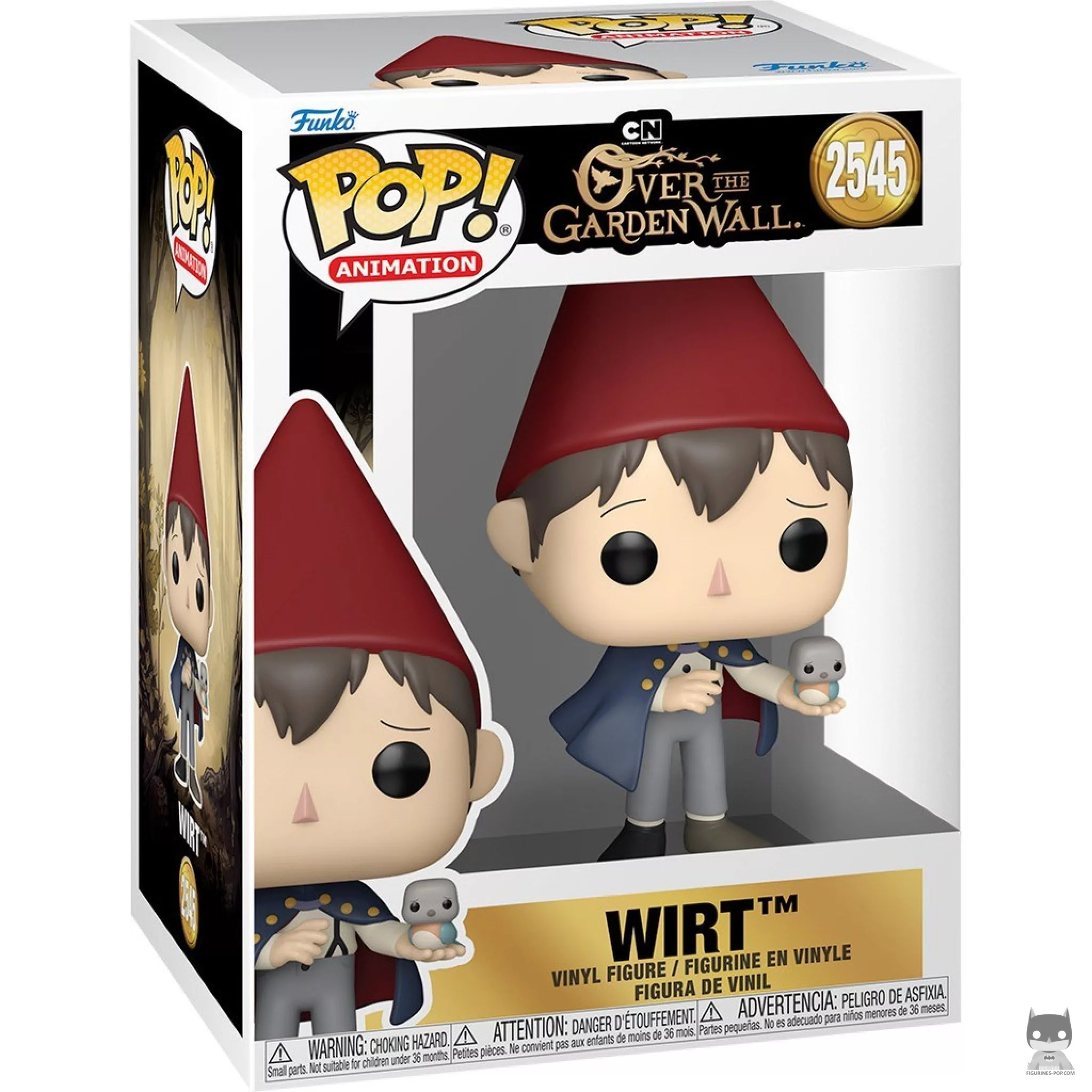 Figura Funko Pop! Wirt en su caja