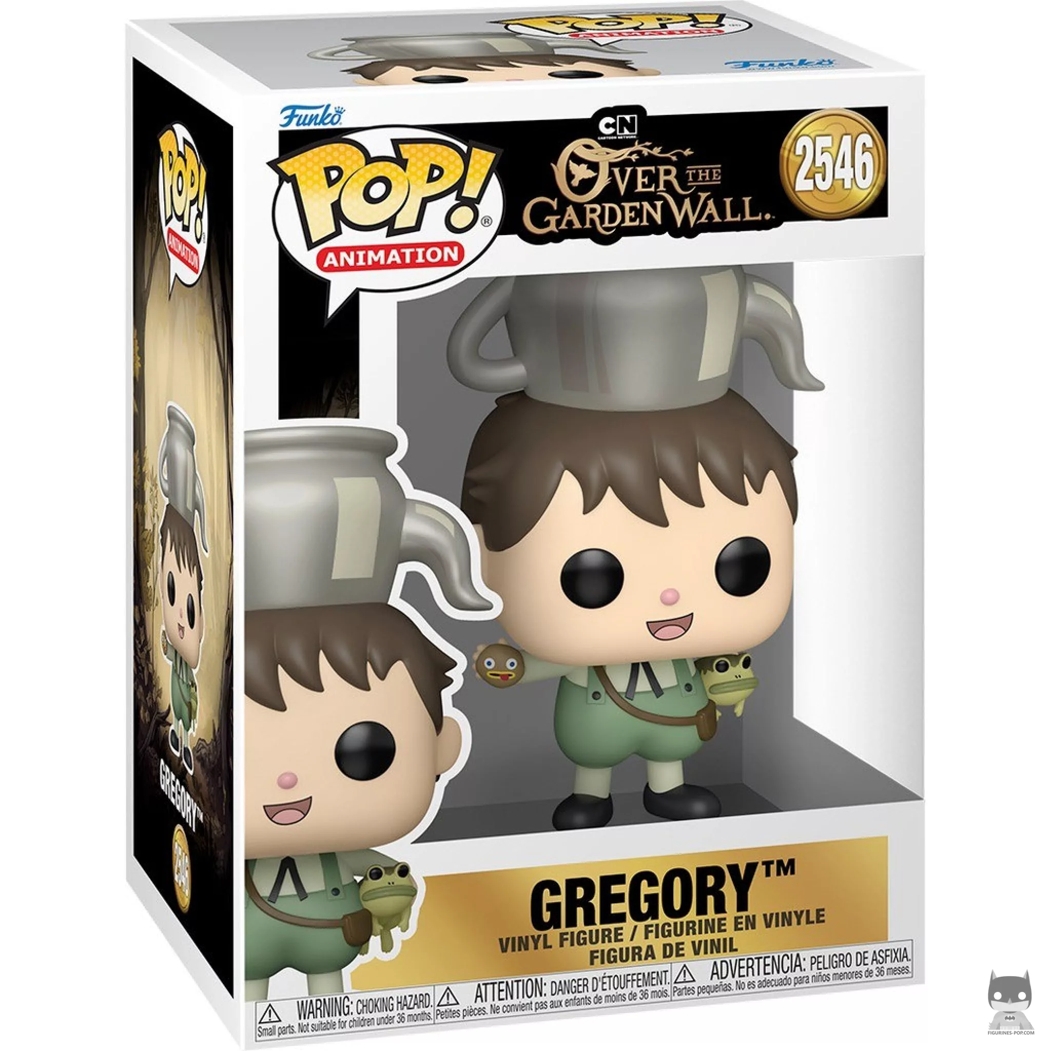 Figura Funko Pop! Gregory en su caja