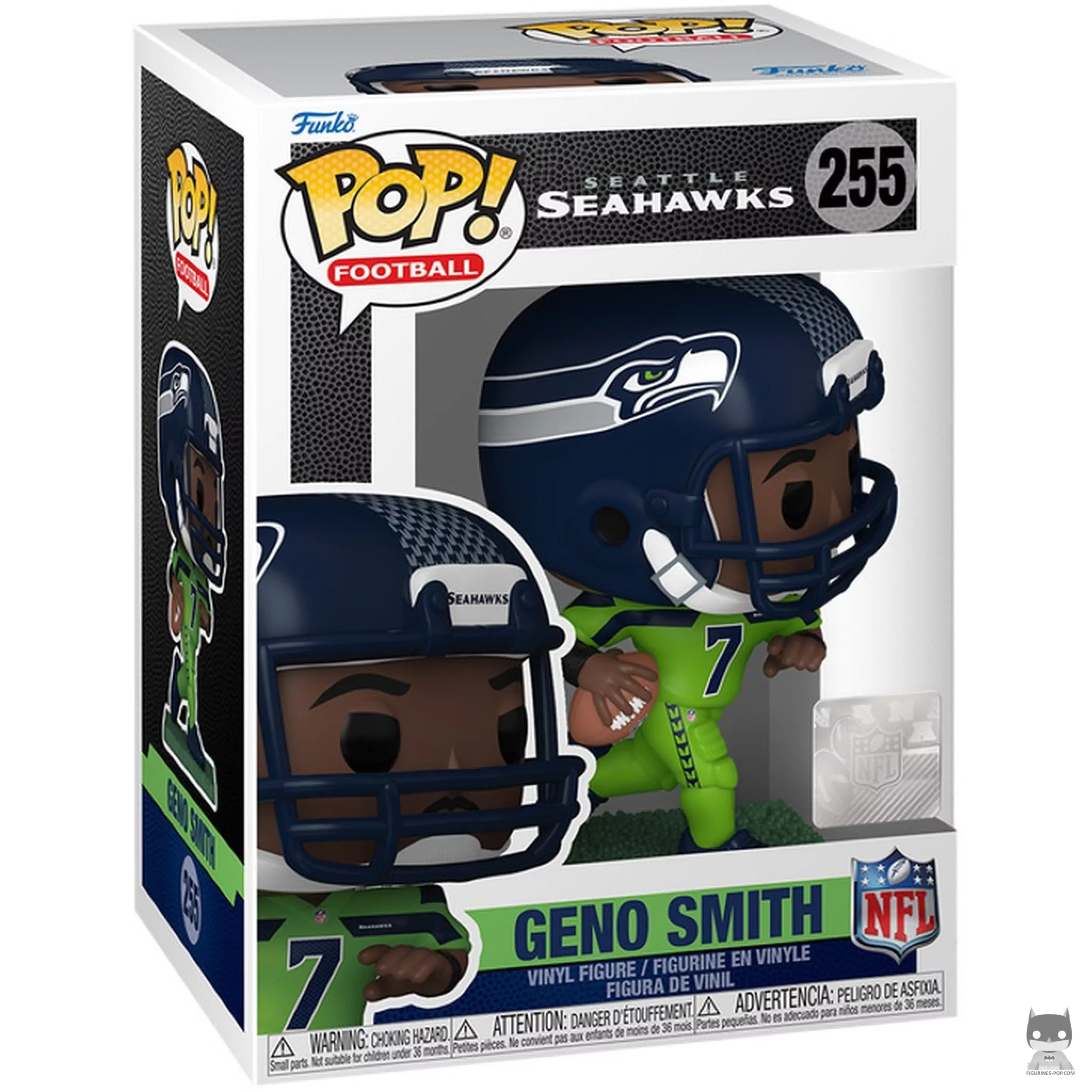 Figura Funko Pop! Geno Smith en su caja
