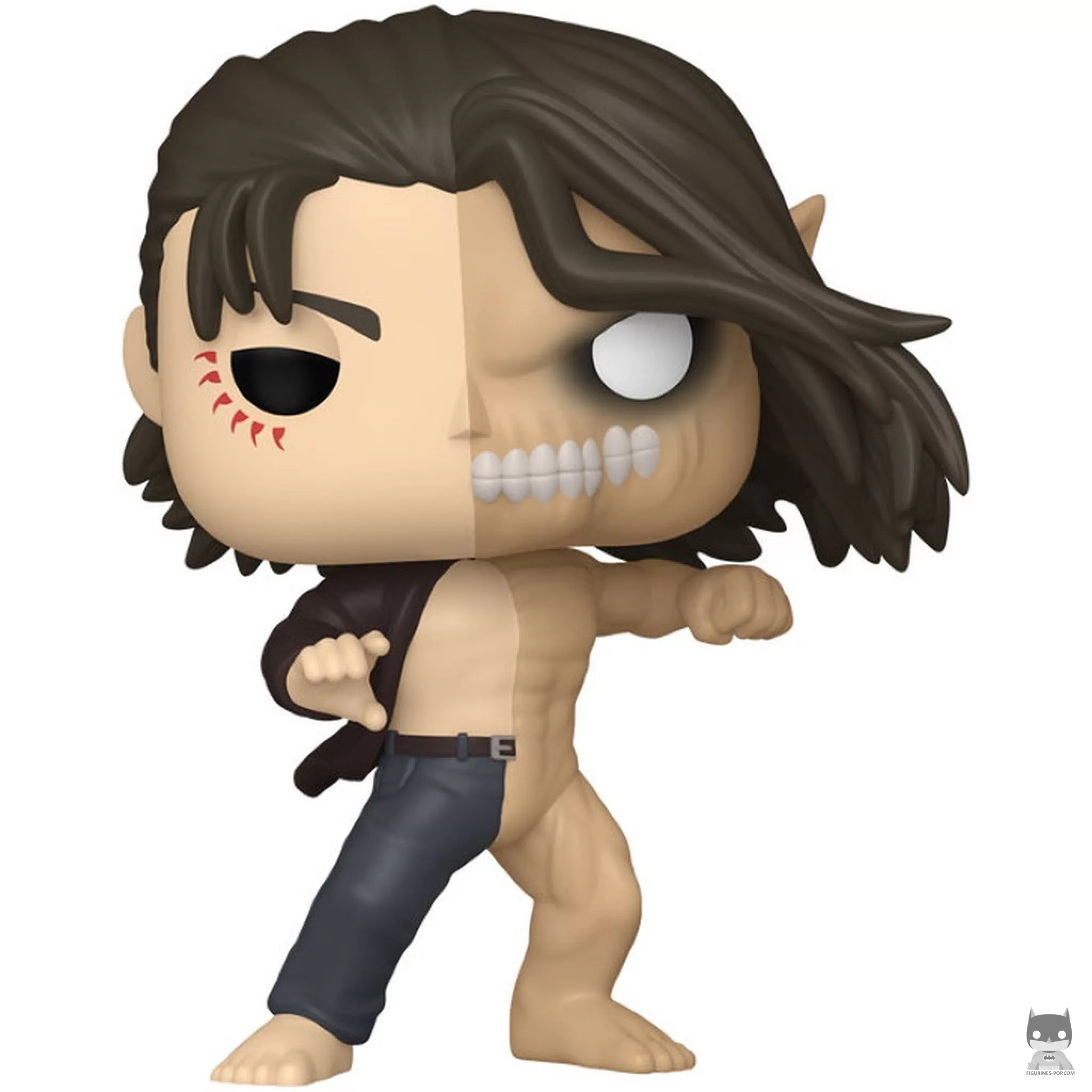 Figura Funko Pop! Eren Jaeger / Titán de Ataque (Split) (Ataque a los titanes (SNK))