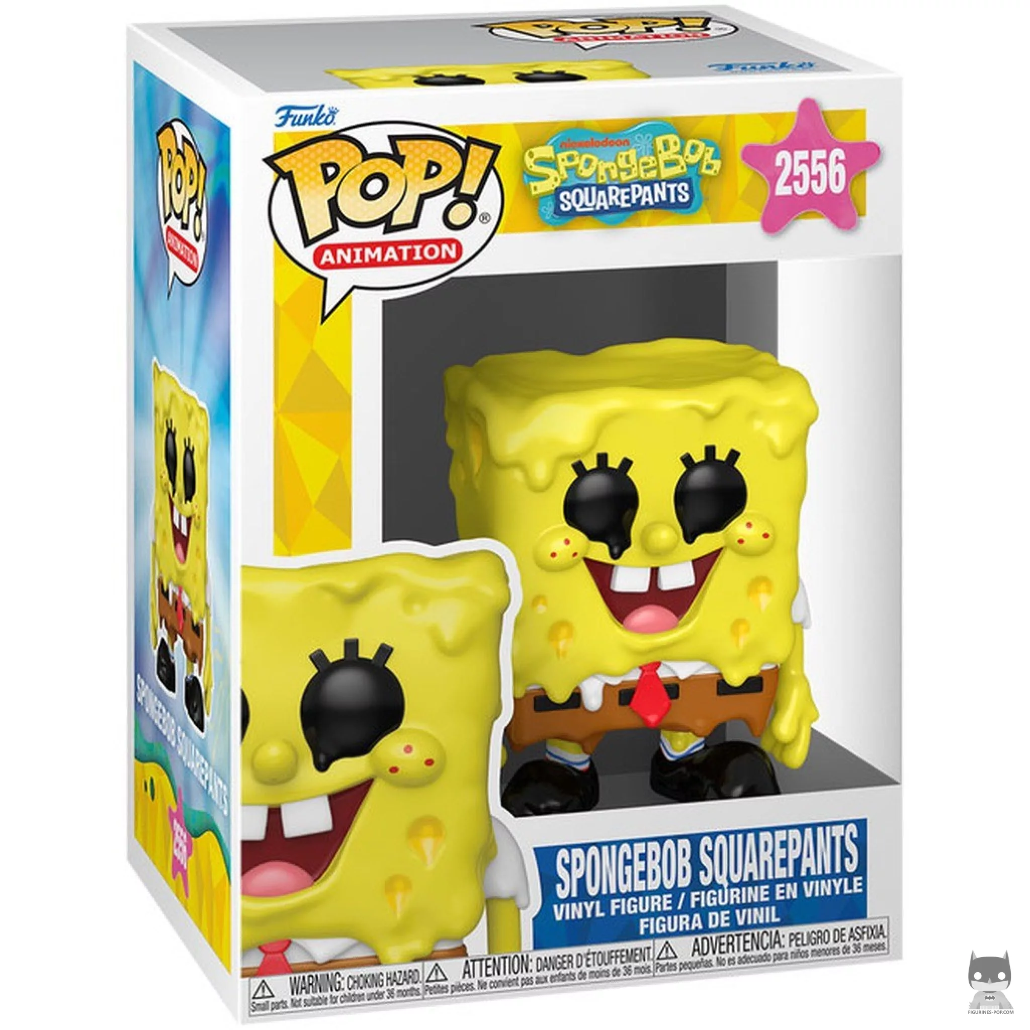 Figura Funko Pop! Bob Esponja (Derritiéndose) en su caja