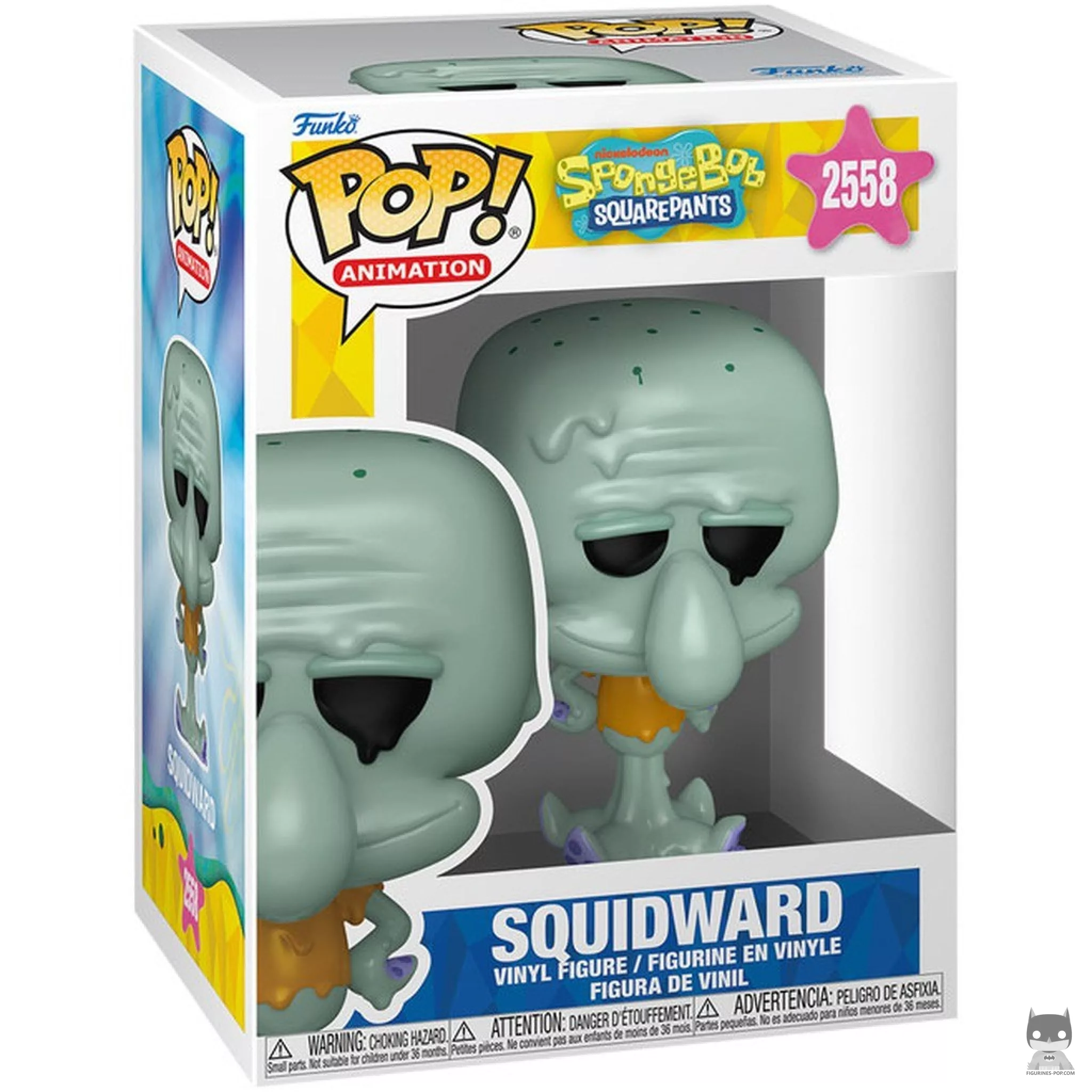 Figura Funko Pop! Calamardo (Derritiéndose) en su caja
