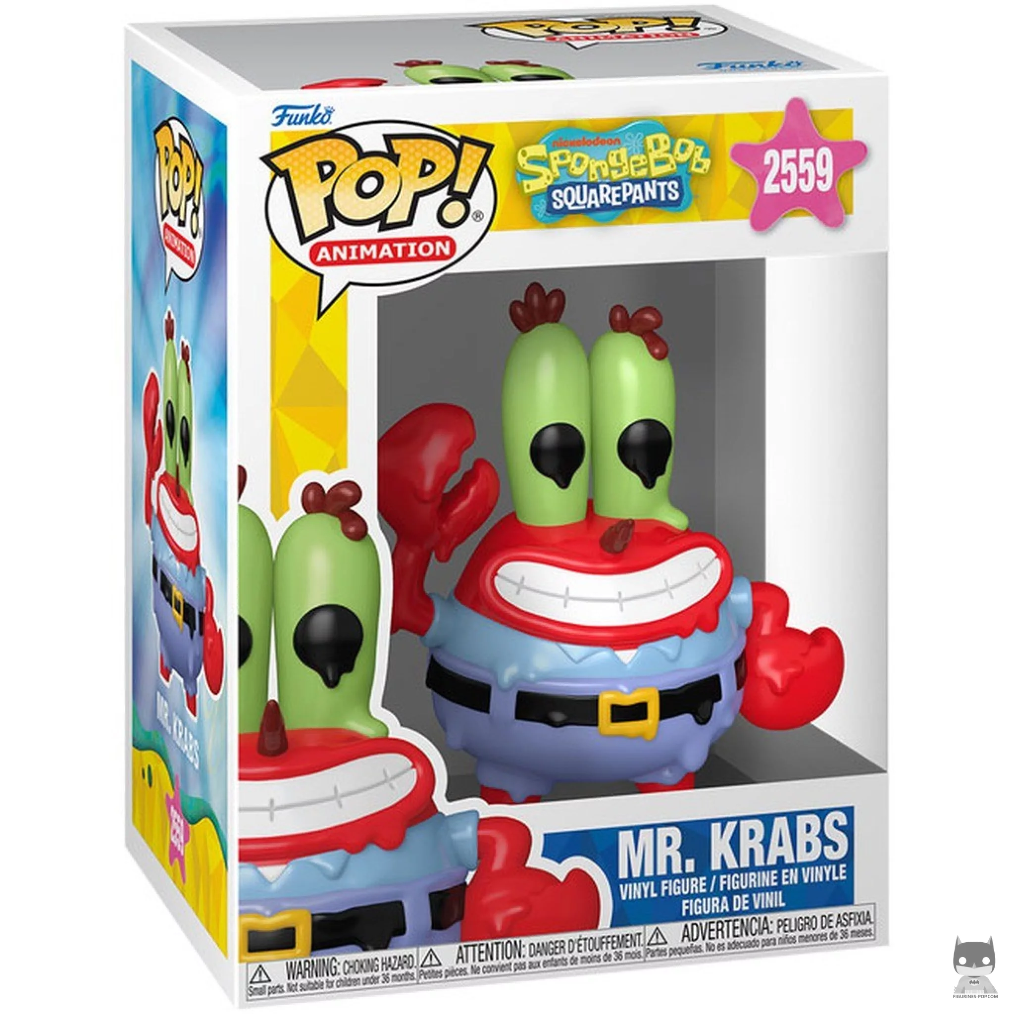 Figura Funko Pop! Don Cangrejo (Derritiéndose) en su caja