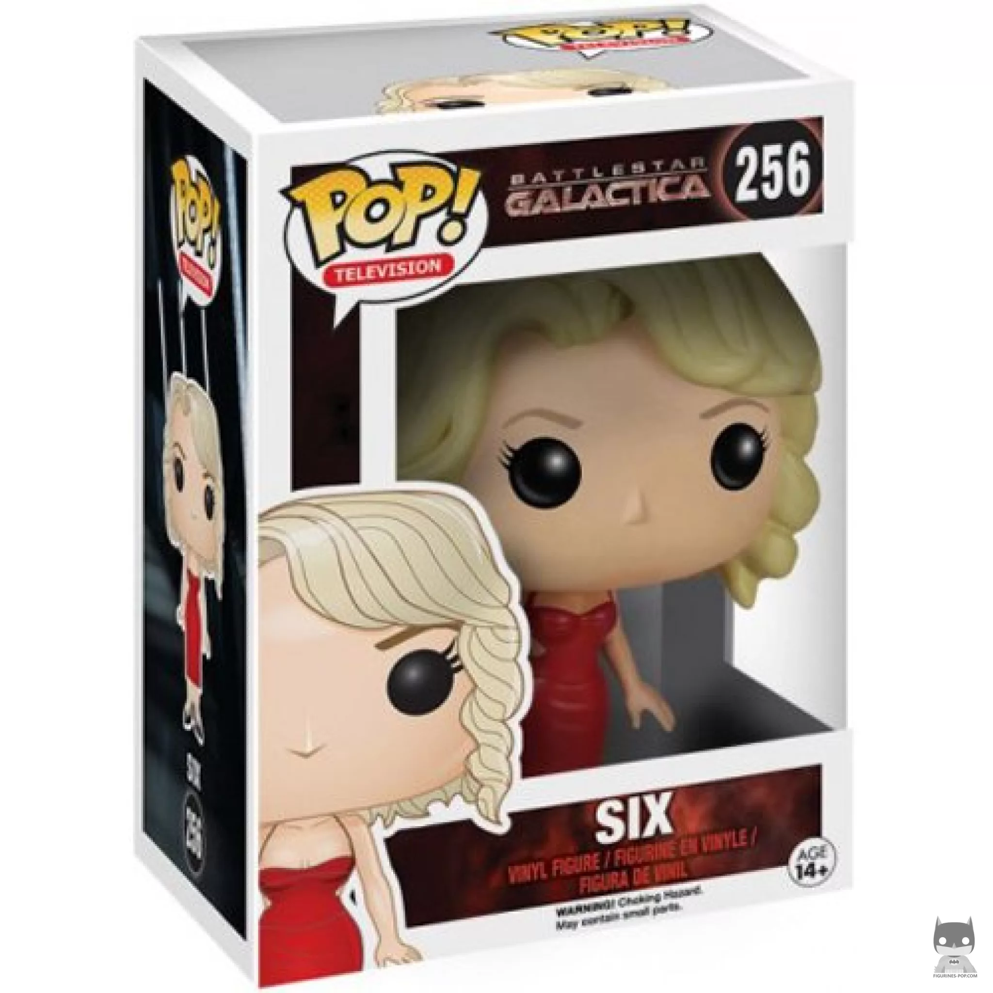 Figura Funko Pop! Six en su caja