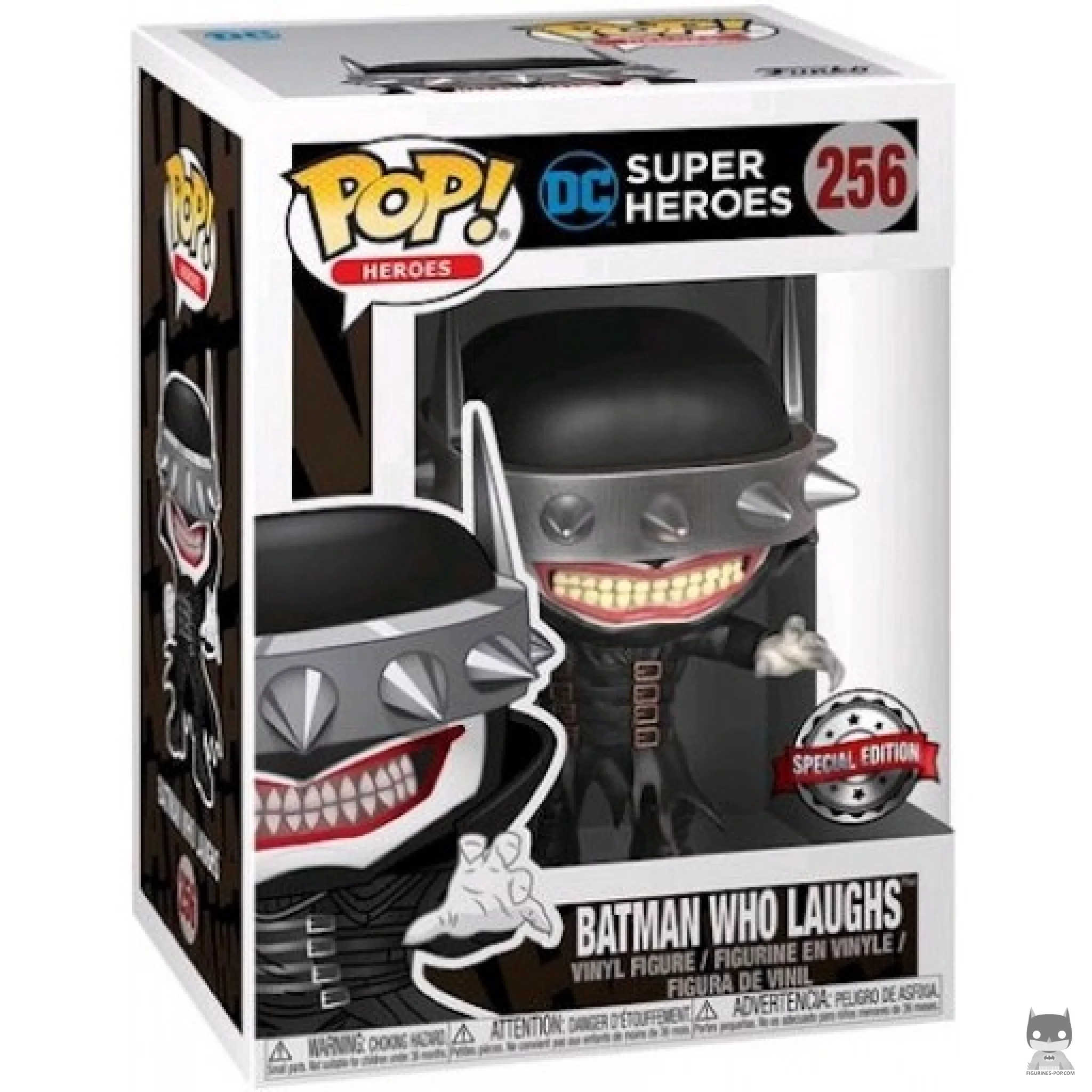 Figura Funko Pop! Batman que Ríe en su caja
