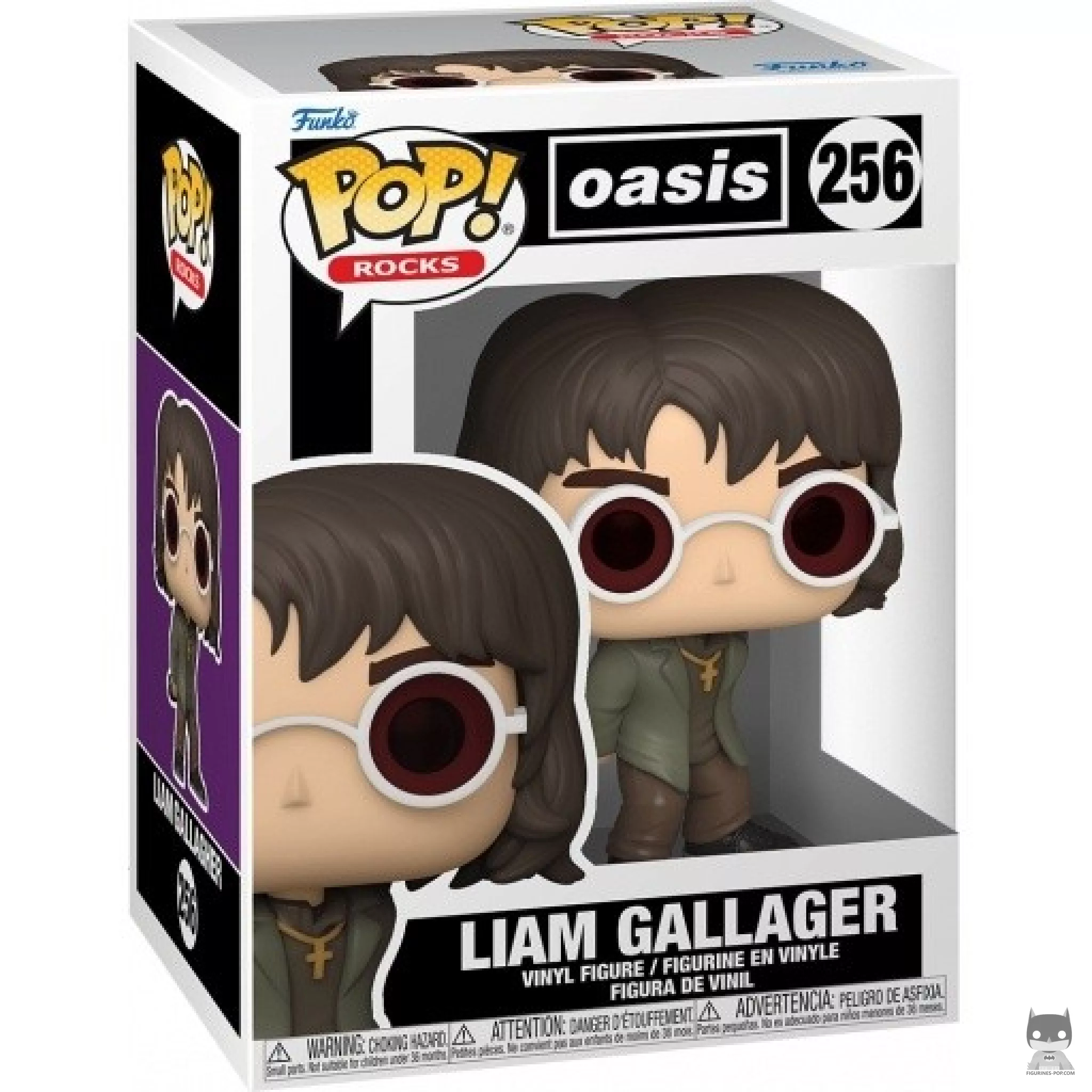 Figura Funko Pop! Liam Gallagher en su caja