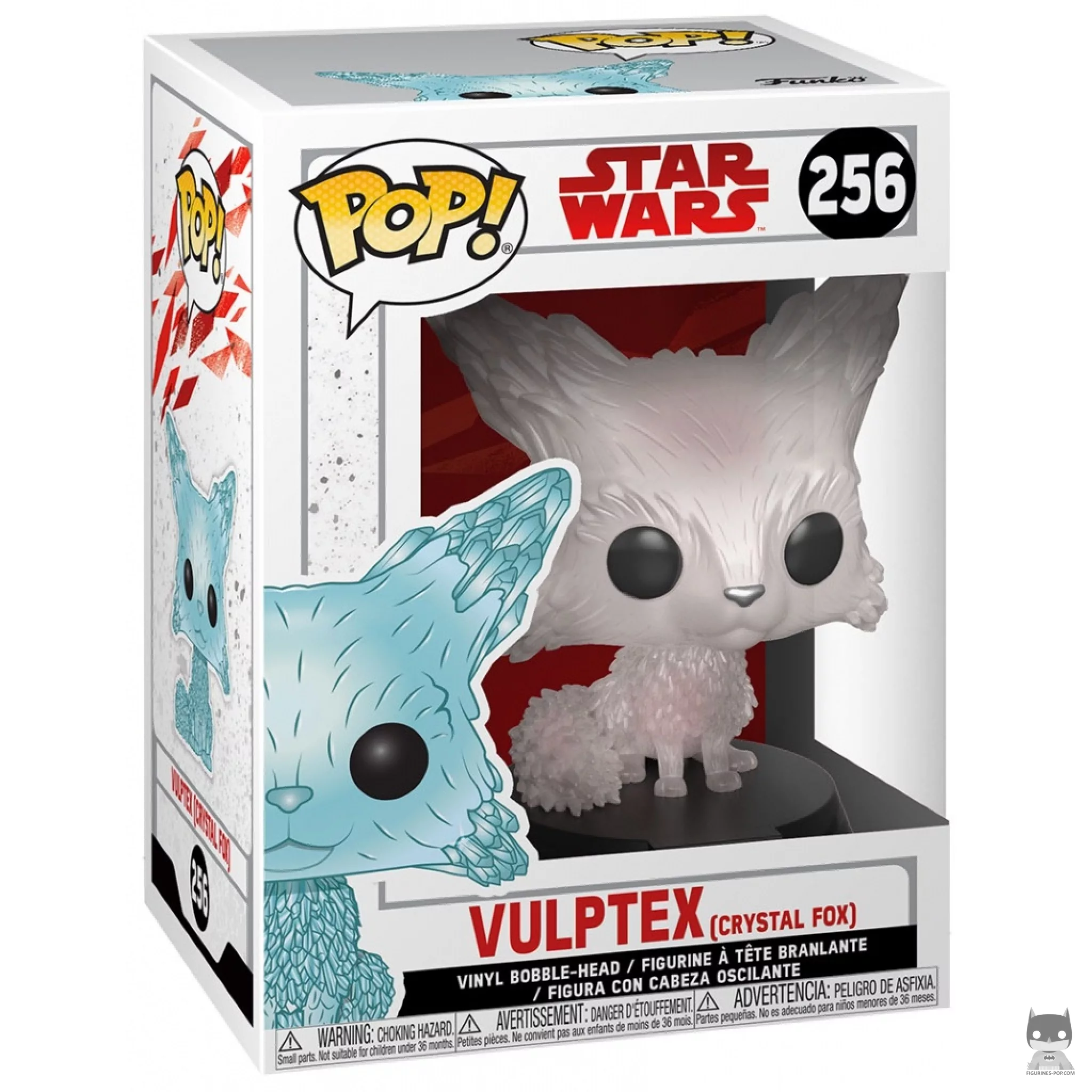 Figura Funko Pop! Vulptex zorro de cristal en su caja