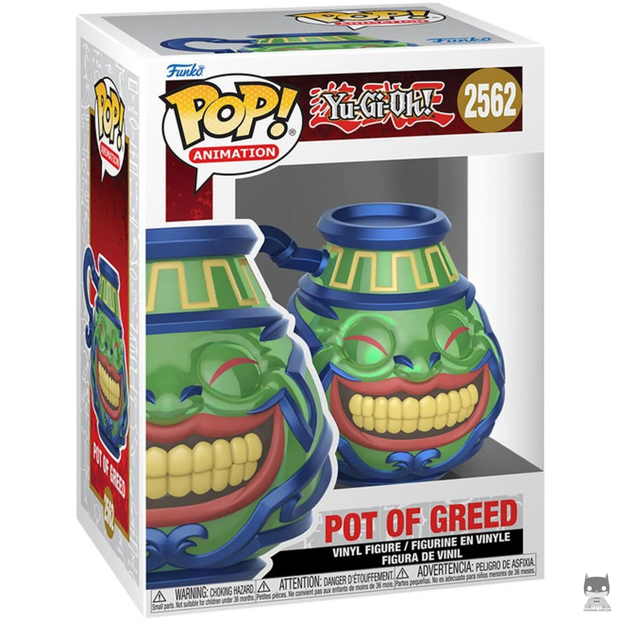 Figura Funko Pop! Olla de la Codicia en su caja