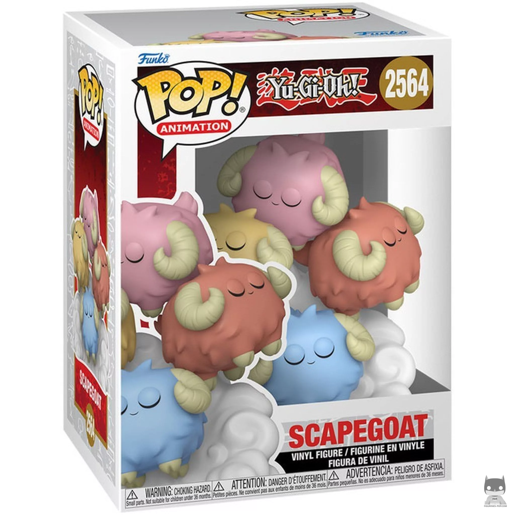 Figura Funko Pop! Chivo Expiatorio en su caja