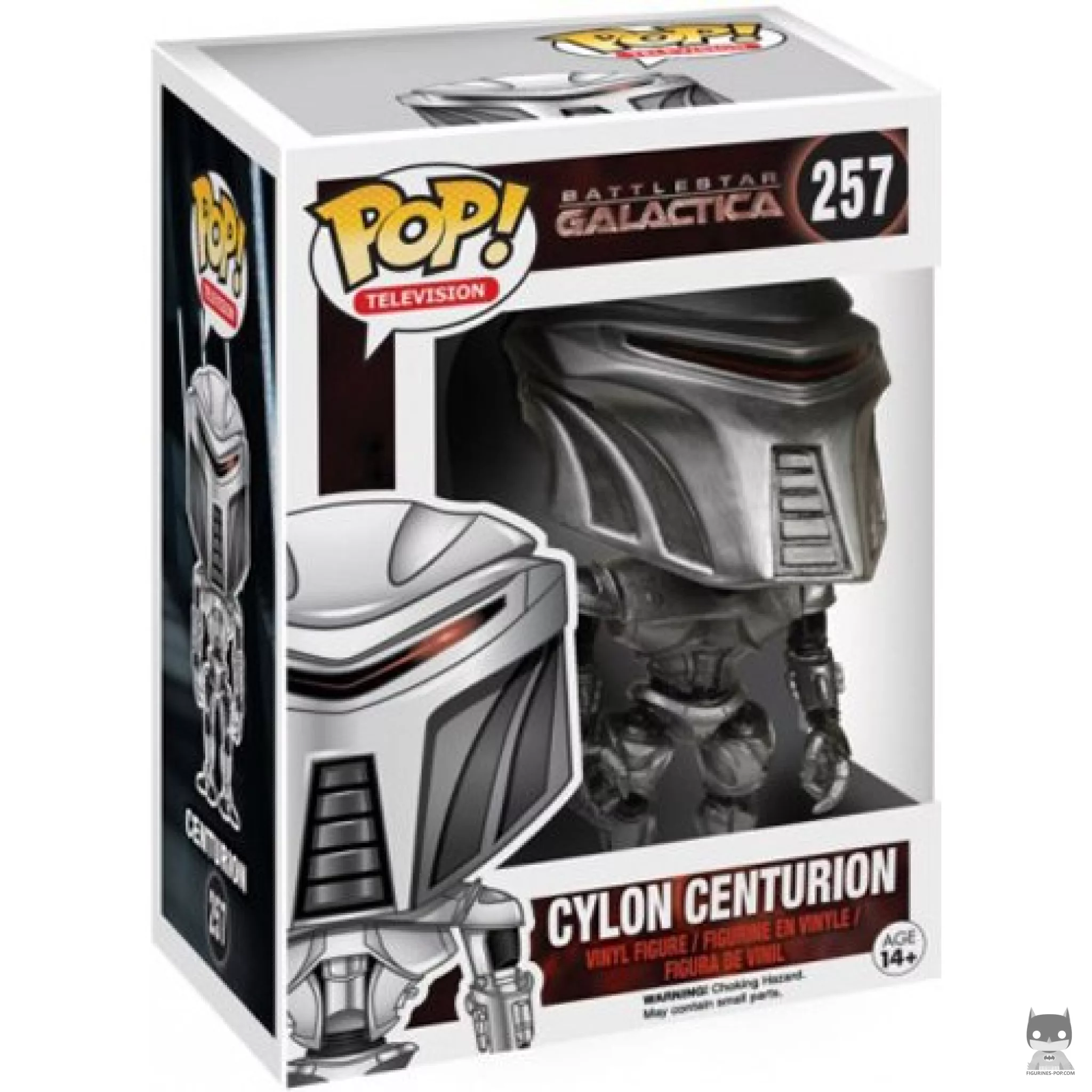 Figura Funko Pop! Cylon (Centurión) en su caja