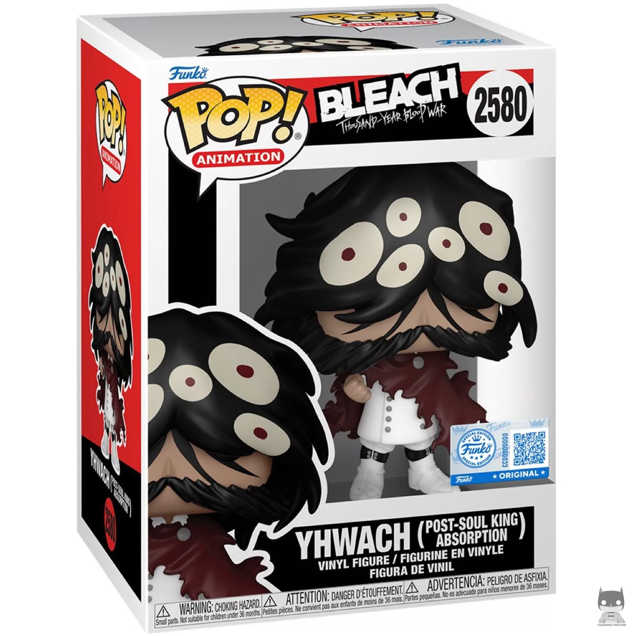 Figura Funko Pop! Yhwach (Tras absorber al Rey de las Almas) en su caja