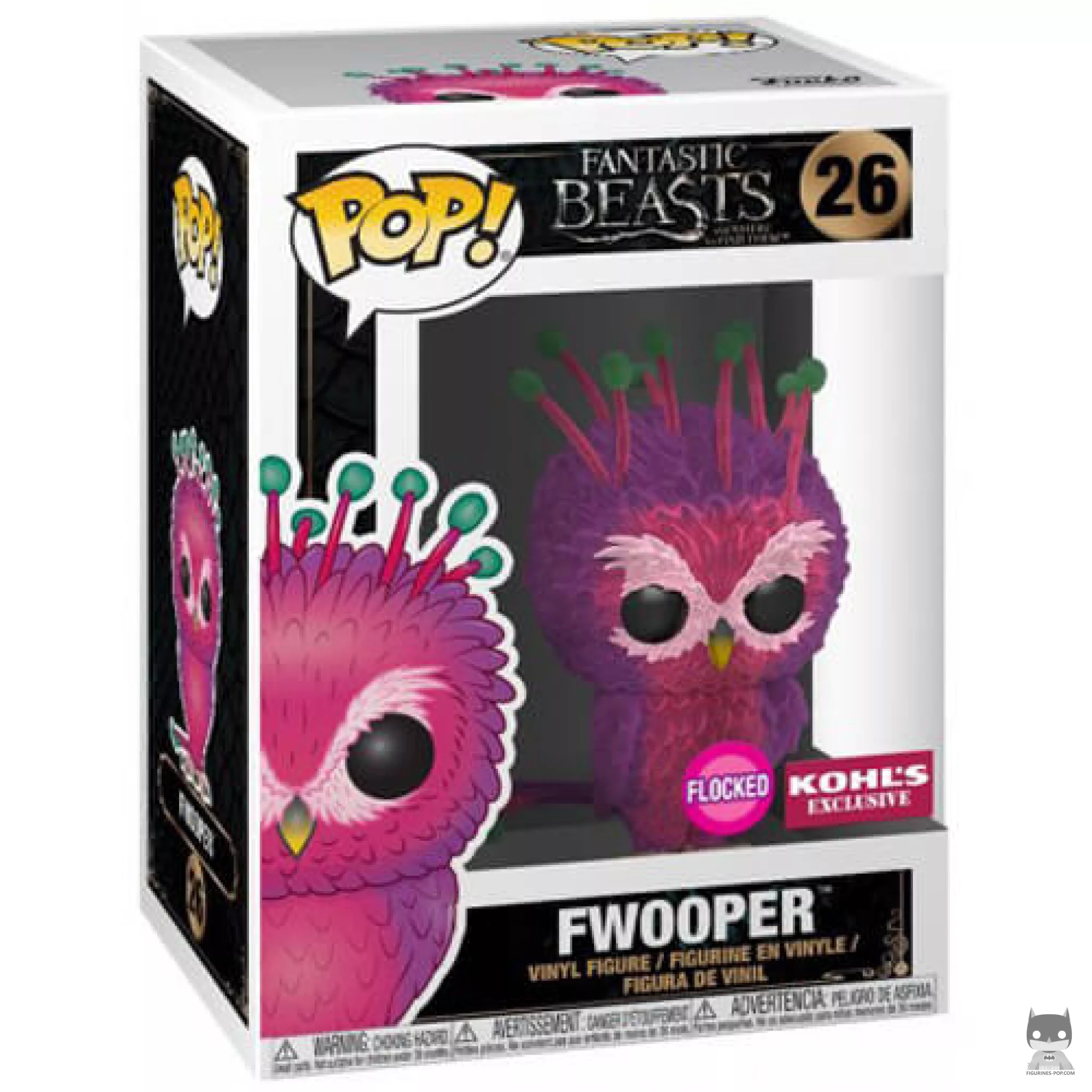 Figura Funko Pop! Fwooper (Flocado) en su caja