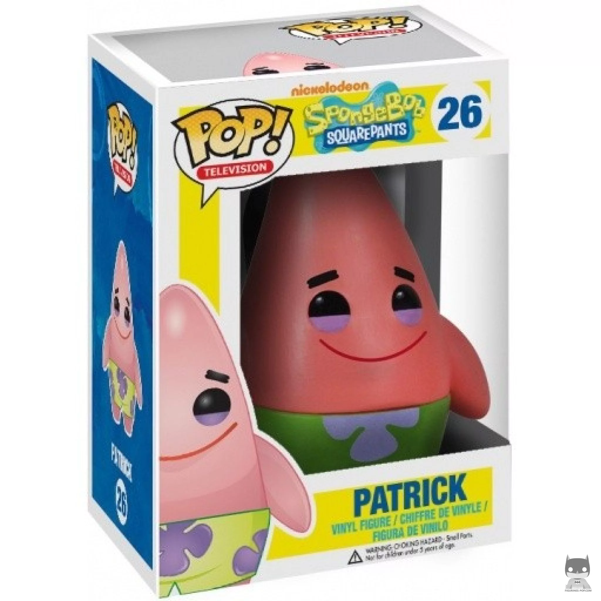 Figura Funko Pop! Patricio Estrella en su caja