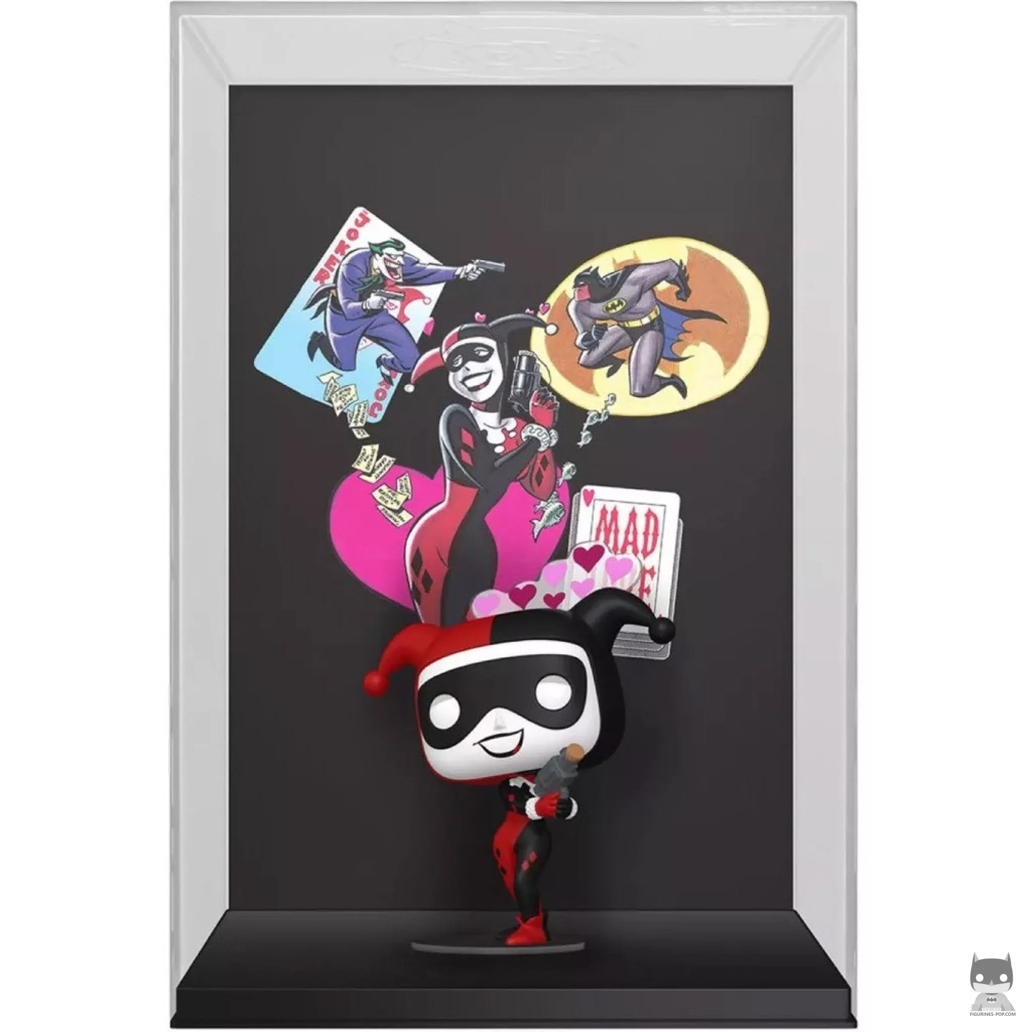 Figura Funko Pop! Harley Quinn (Batman Adventures: Mad Love) (Portada de cómic) (DC Comics)