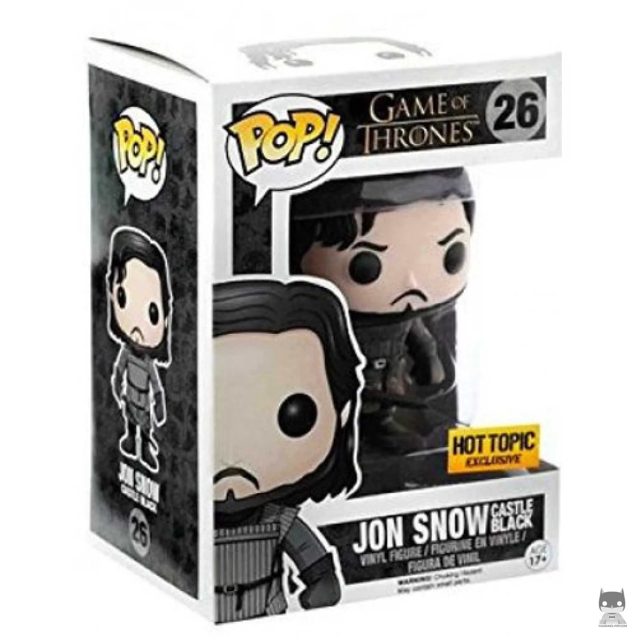 Figura Funko Pop! Jon Nieve (Embarrado) en su caja