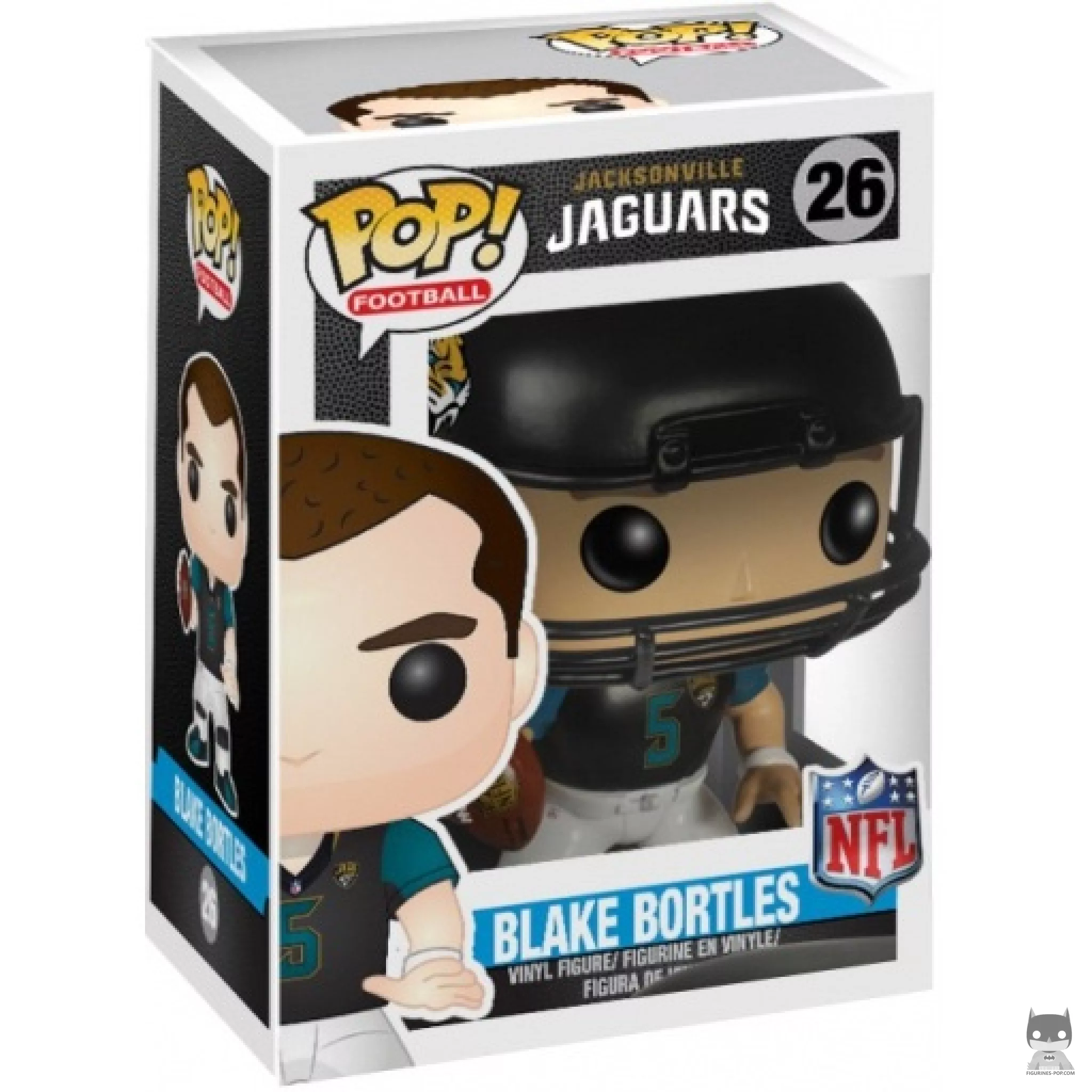Figura Funko Pop! Blake Bortles en su caja
