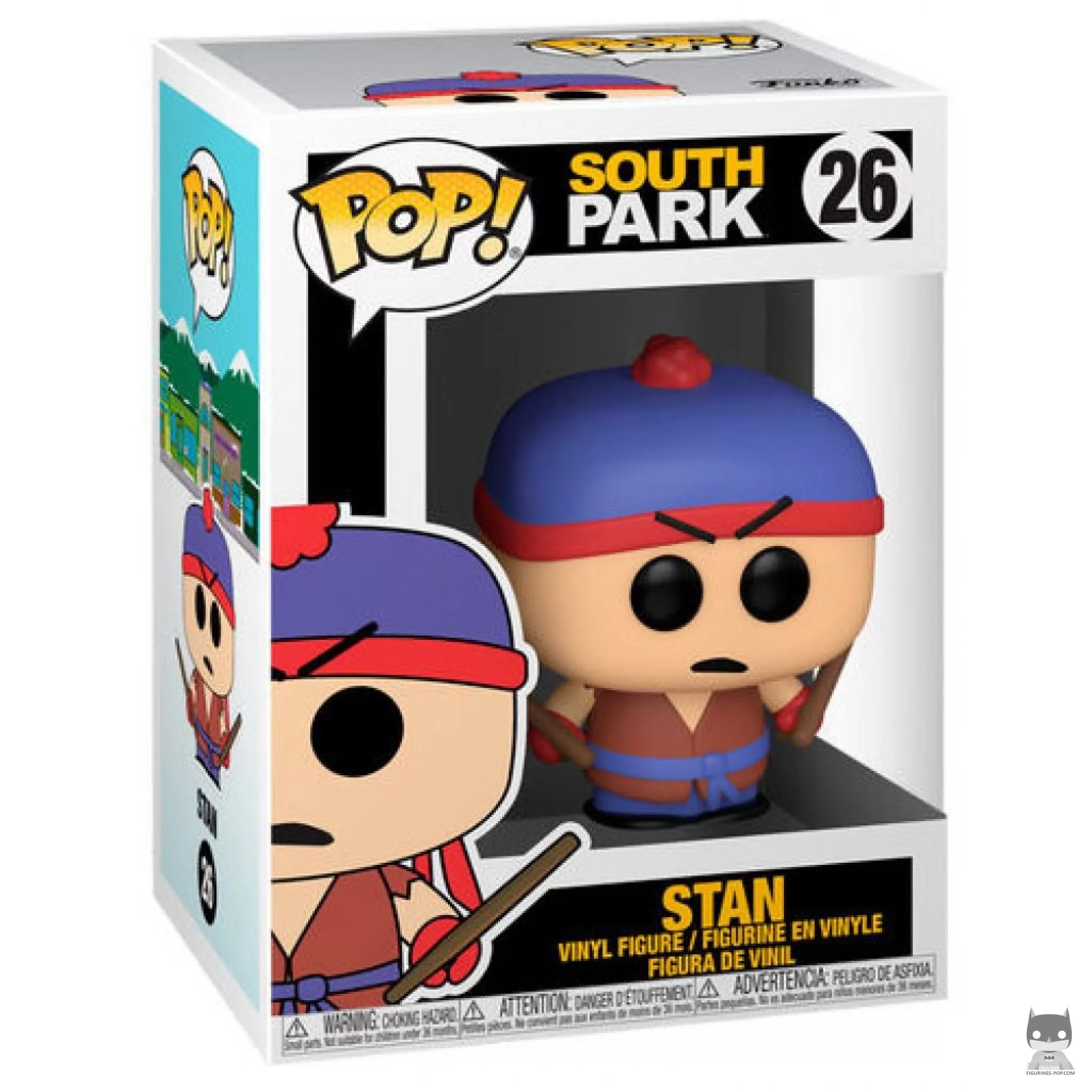 Figura Funko Pop! Stan (Good Times with Weapons) en su caja