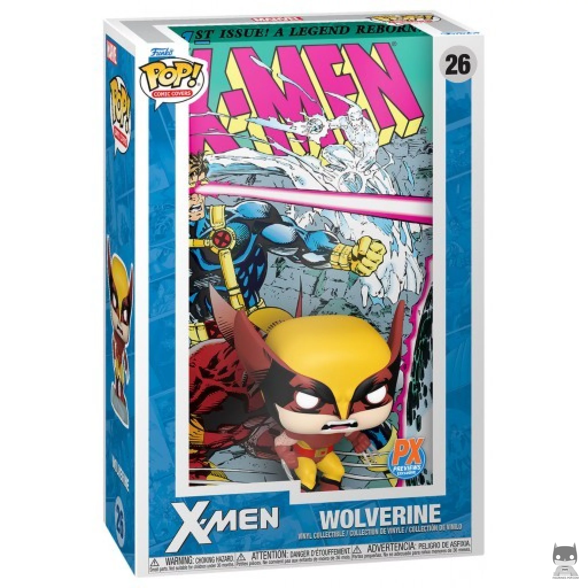 Figura Funko Pop! Lobezno en su caja