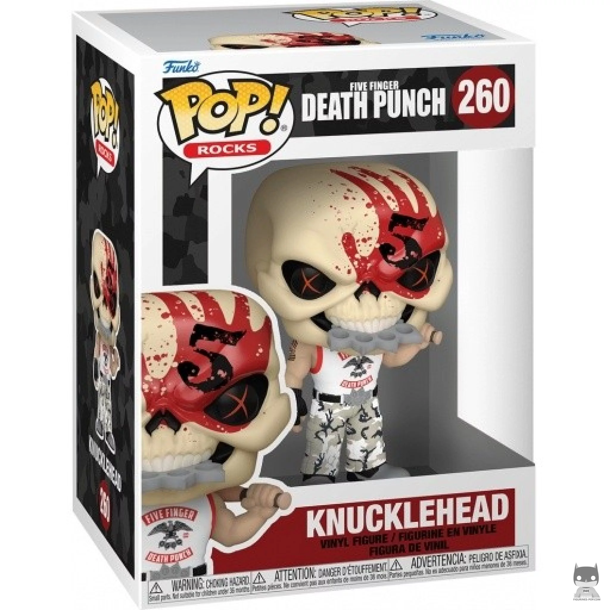 Figura Funko Pop! Knucklehead en su caja