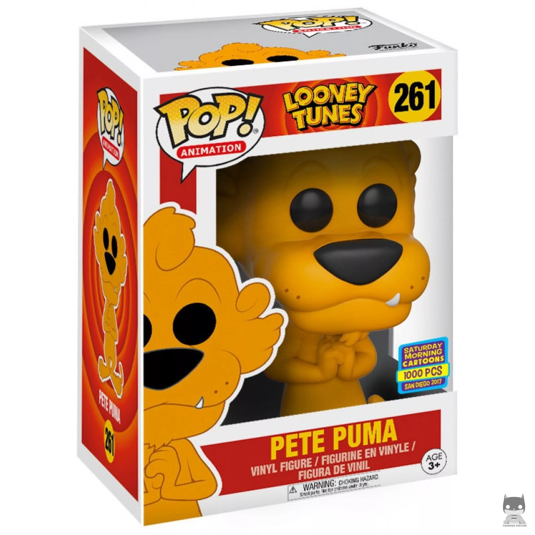 Figura Funko Pop! Pete Puma en su caja