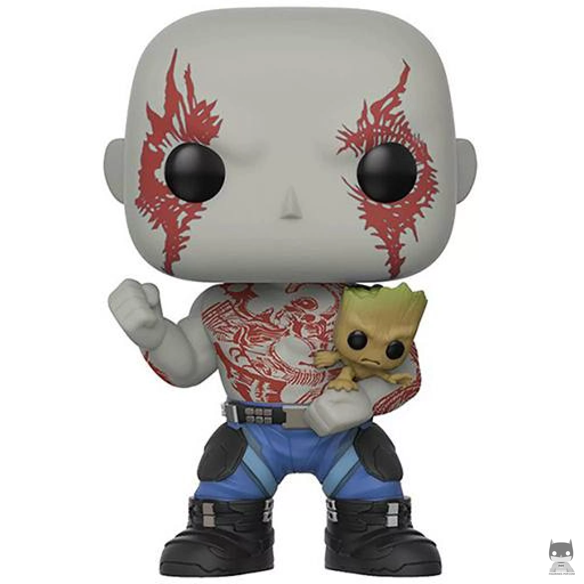 Figura Funko Pop! Drax con Baby Groot (Guardianes de la Galaxia Vol. 2)