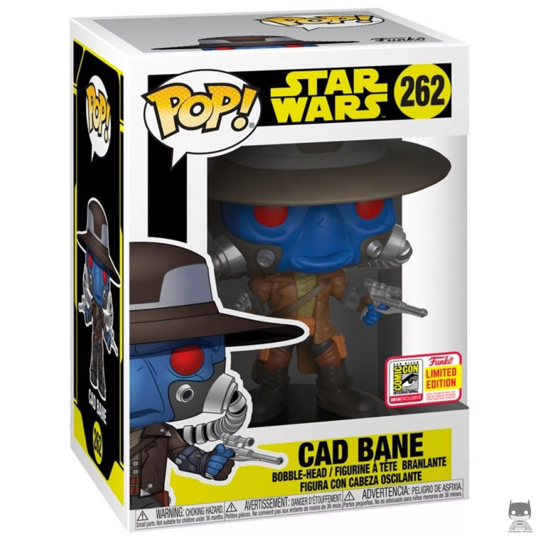 Figura Funko Pop! Cad Bane en su caja