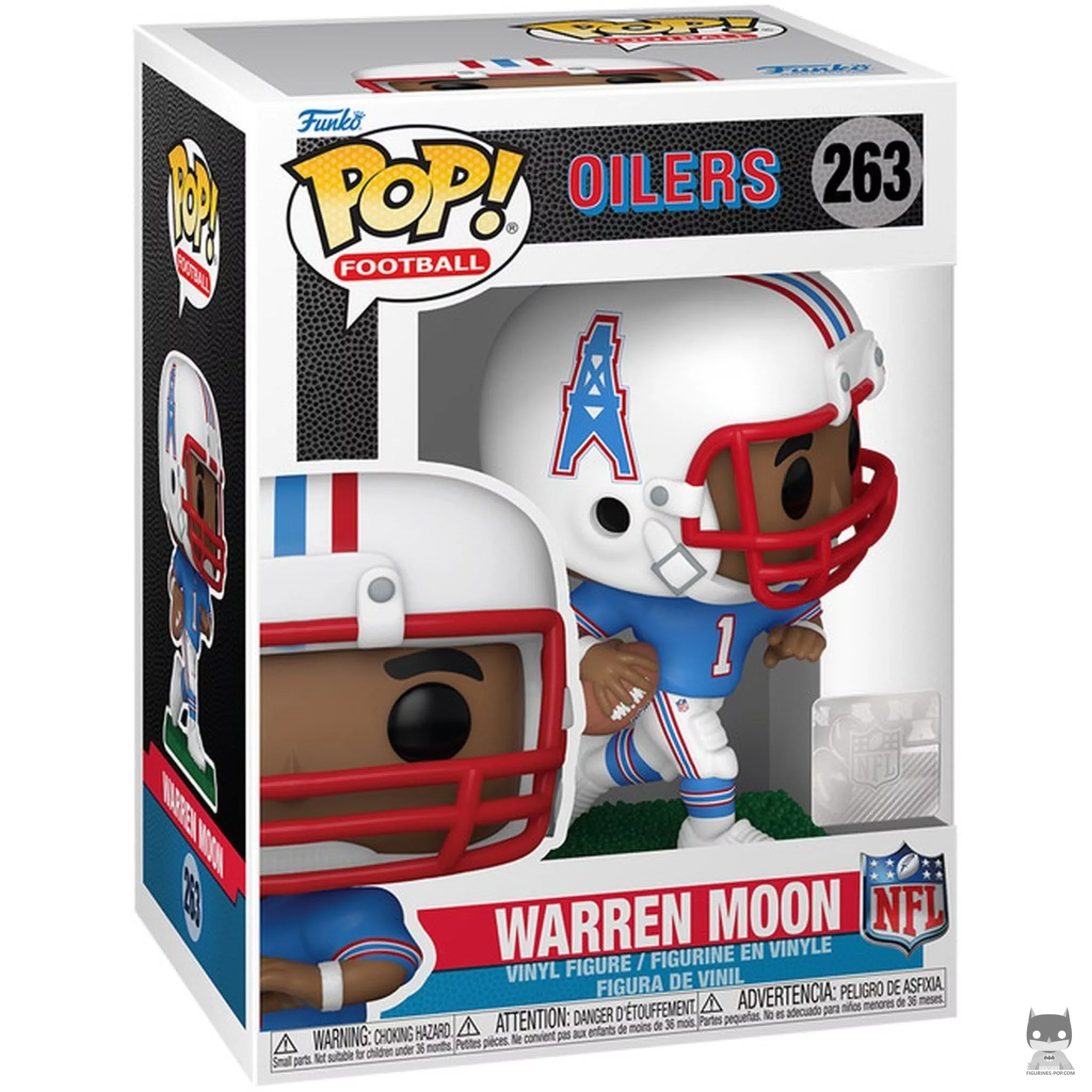 Figura Funko Pop! Warren Moon en su caja