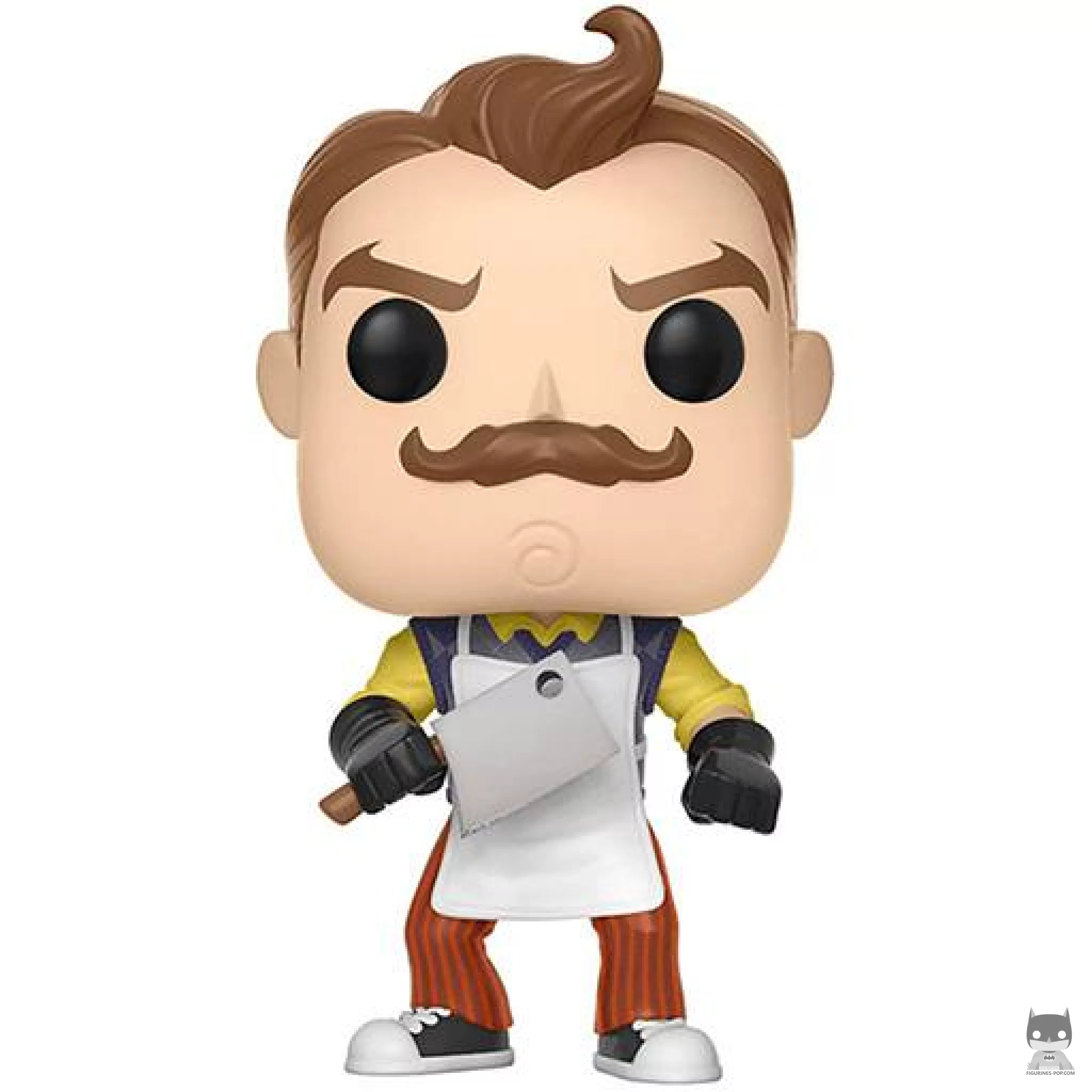 Figura Funko Pop! El Vecino con delantal & cuchillo de carnicero (Hello Neighbor)