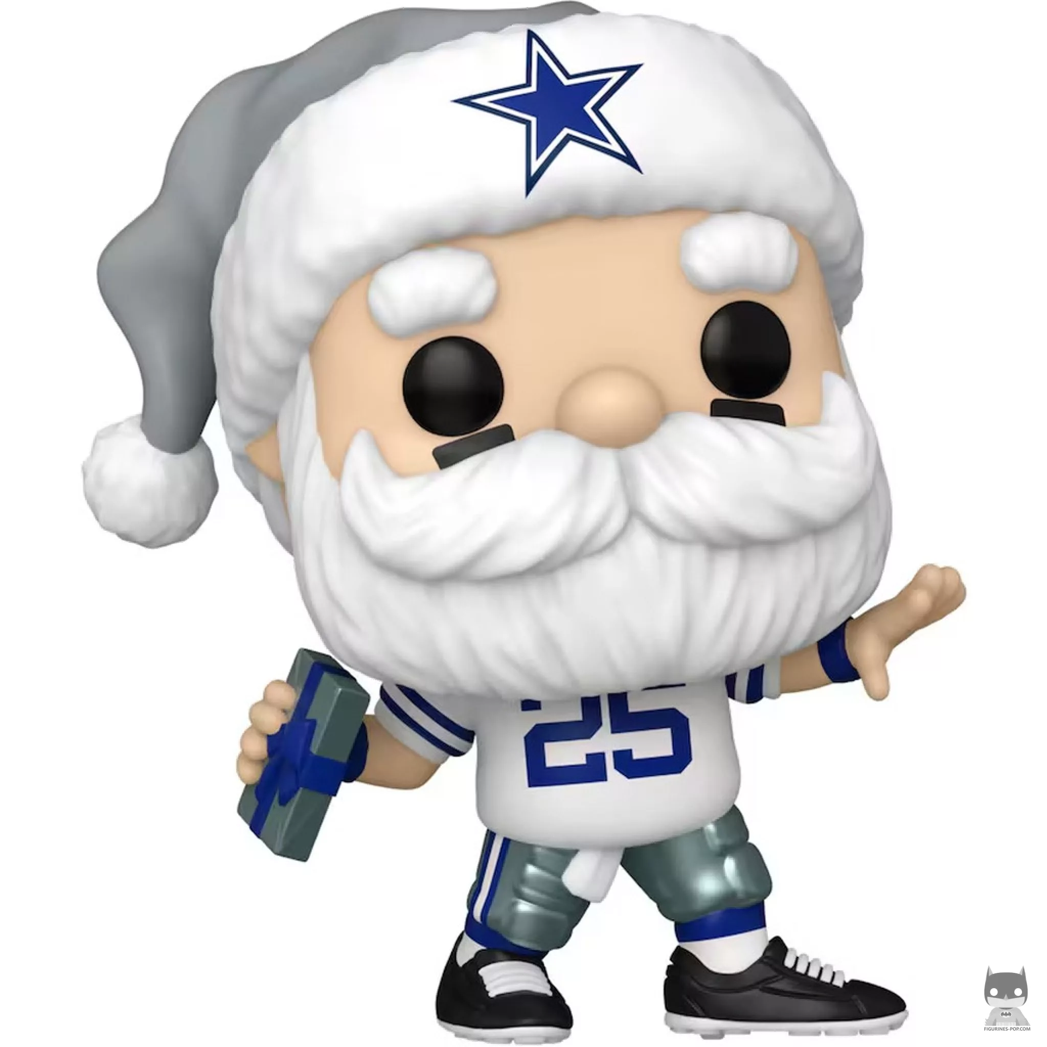 Figura Funko Pop! Papá Noel de los Cowboys (NFL)