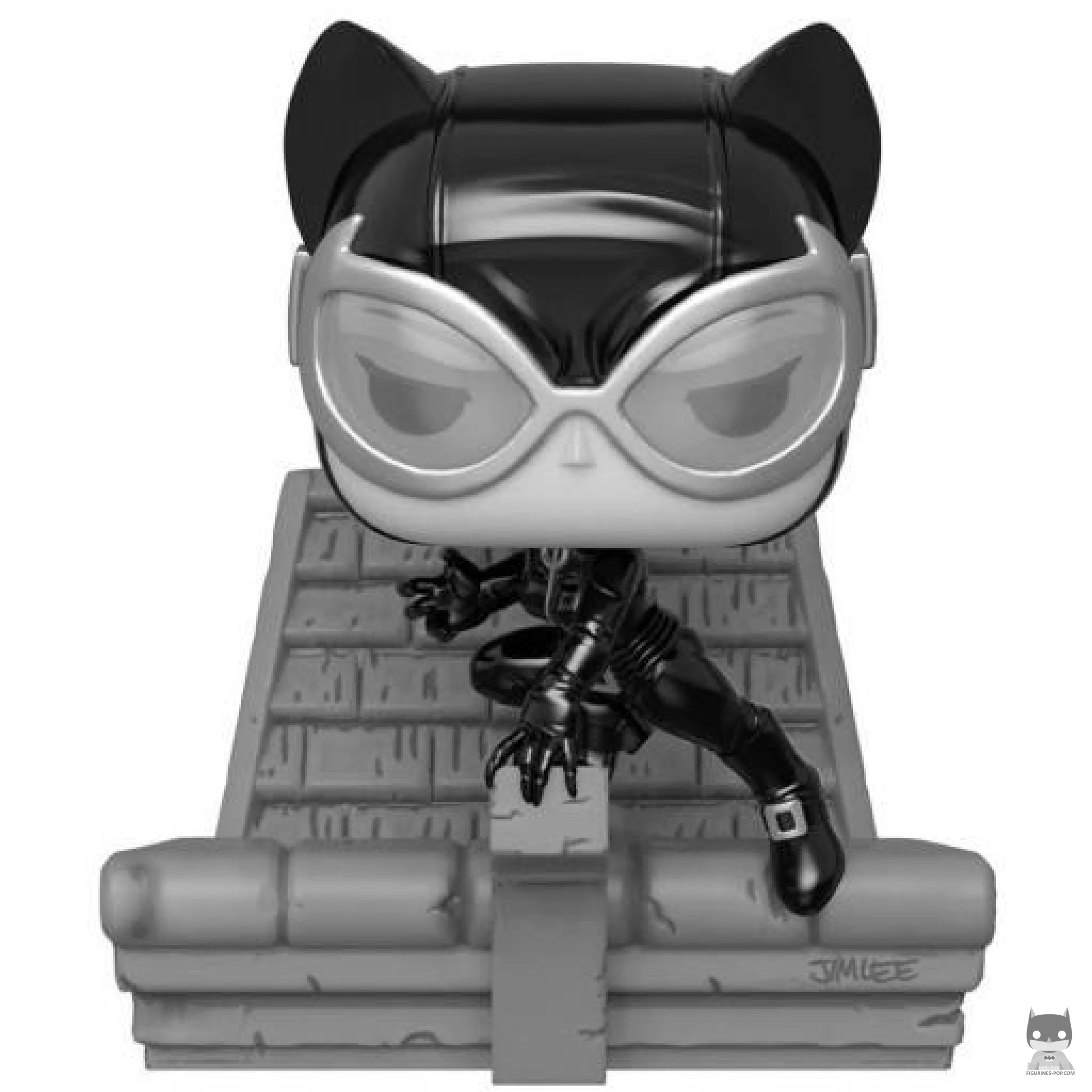 Figura Funko Pop! Catwoman (Blanco y negro) (DC Jim Lee Deluxe)