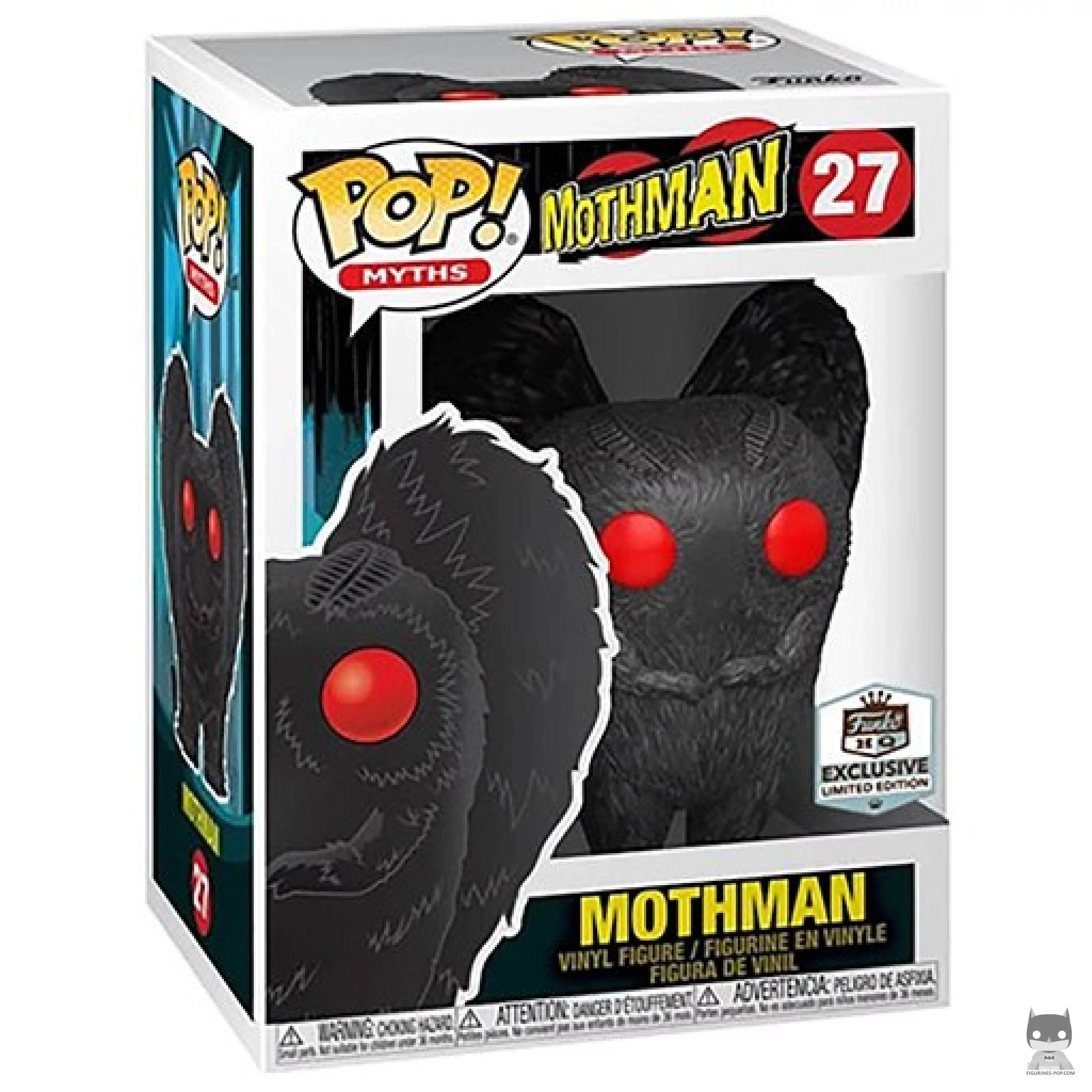 Figura Funko Pop! Mothman en su caja