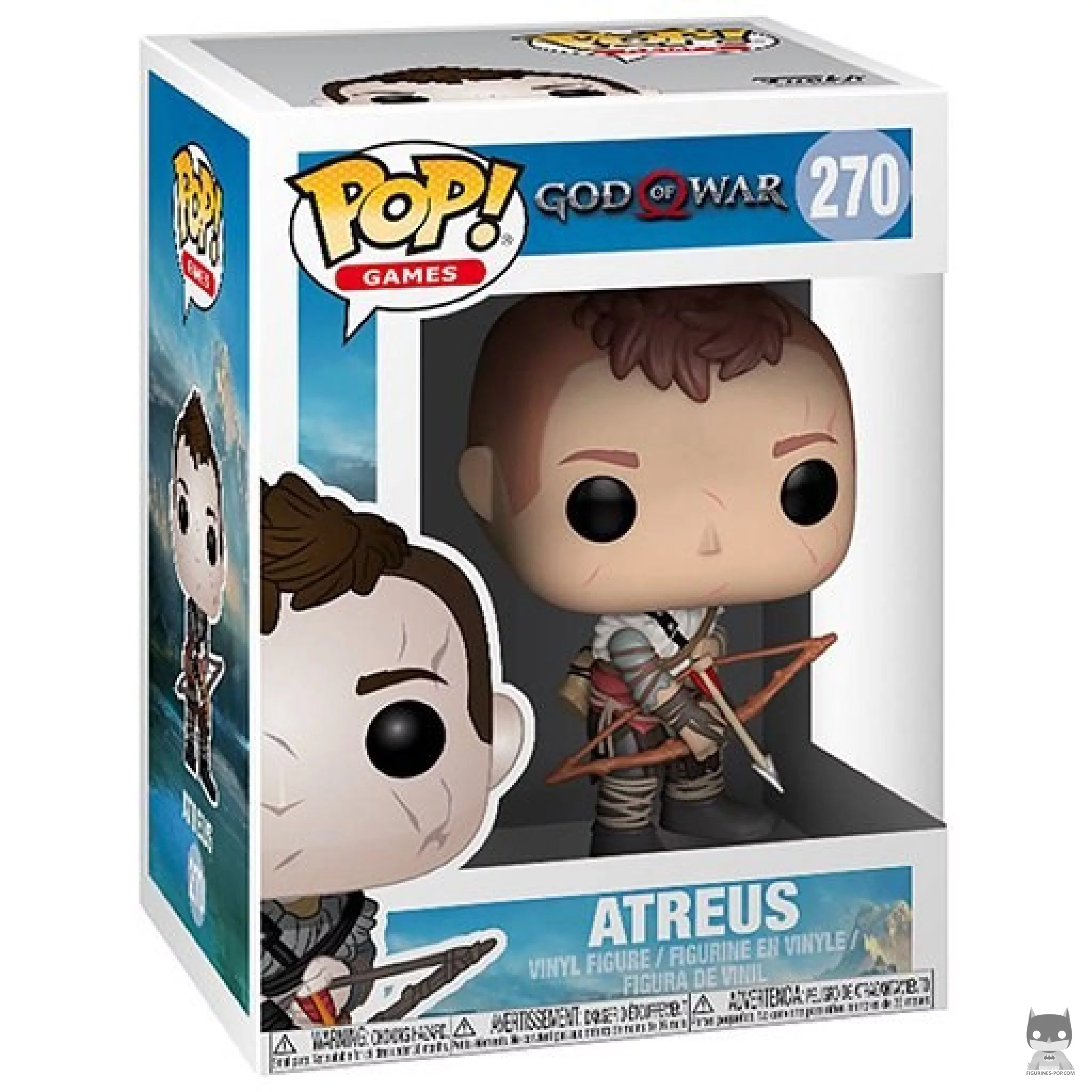 Figura Funko Pop! Atreus en su caja