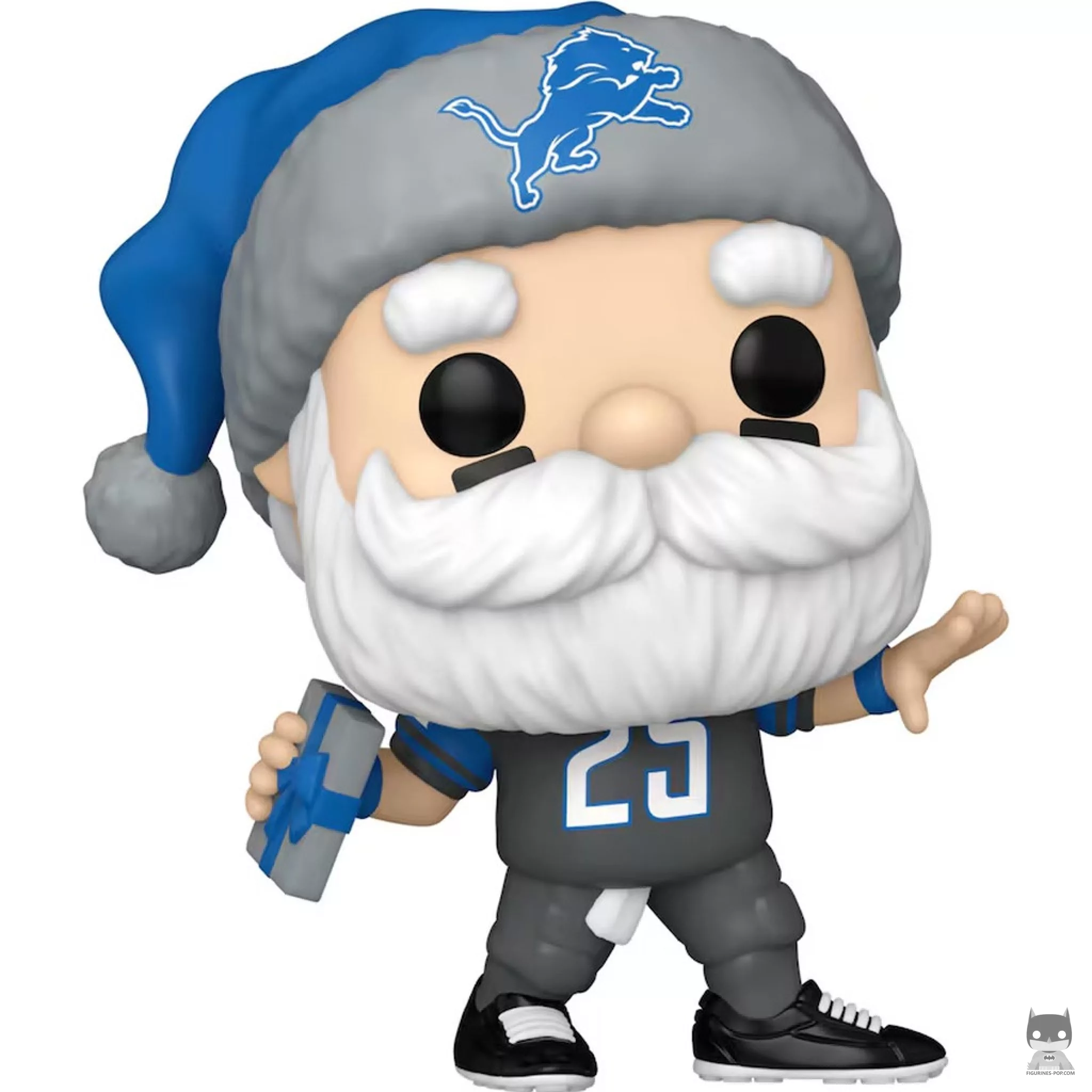 Figura Funko Pop! Papá Noel de los Lions (NFL)