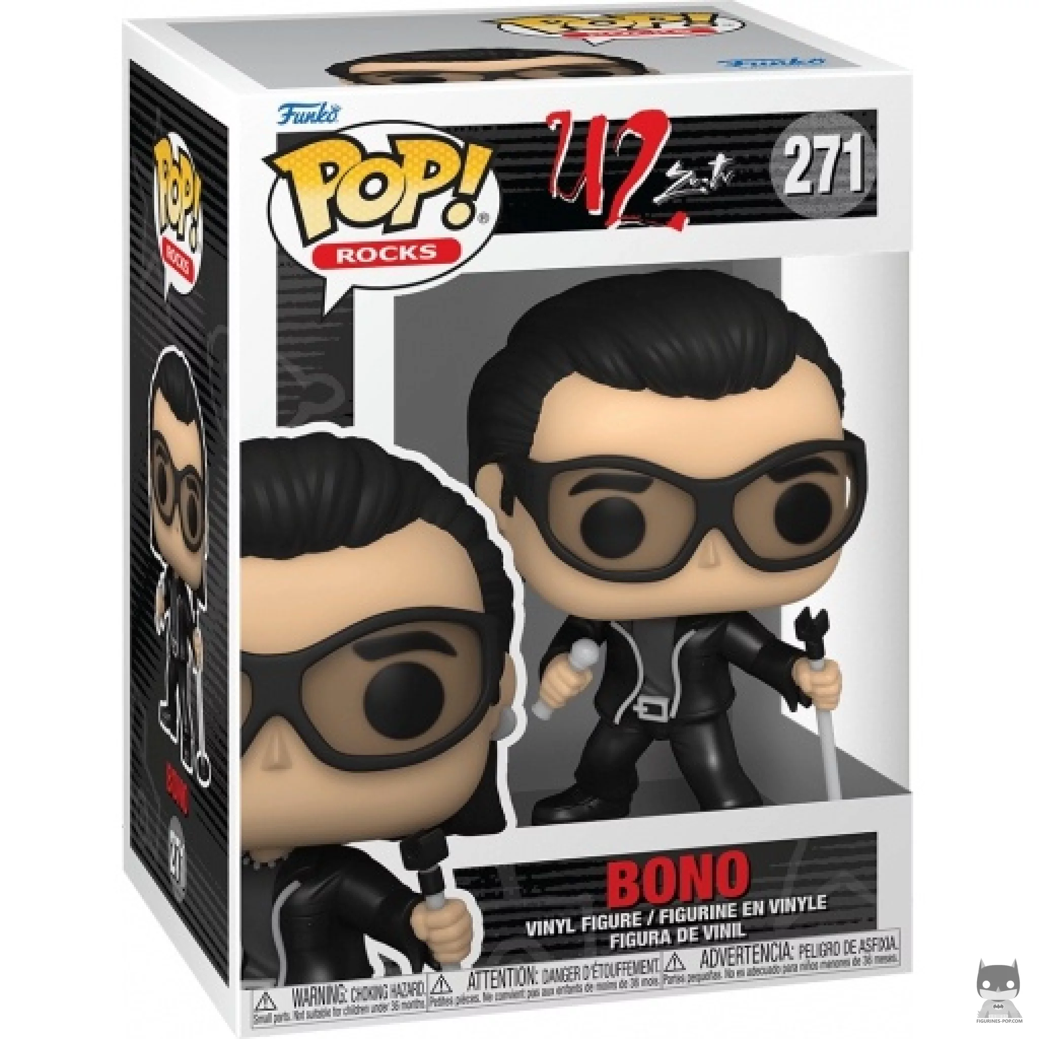 Figura Funko Pop! Bono en su caja