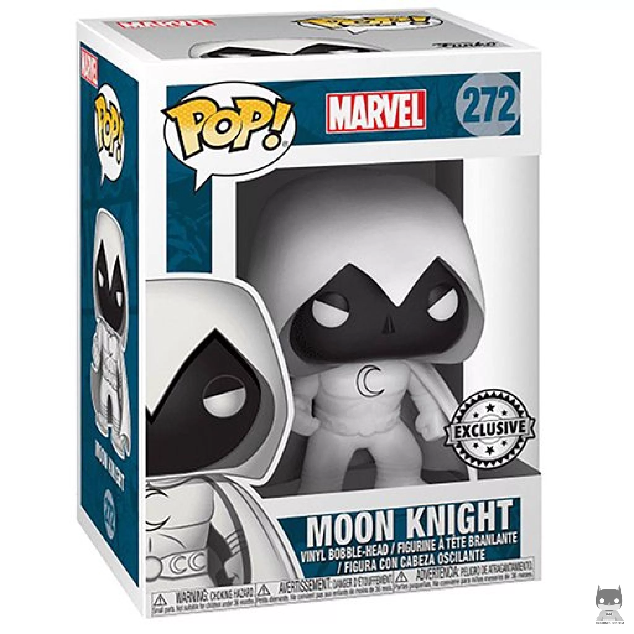 Figura Funko Pop! Moon Knight en su caja
