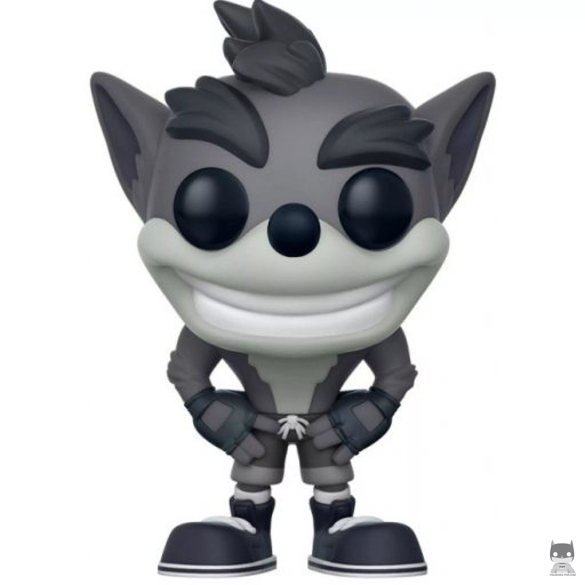 Figura Funko Pop! Crash Bandicoot (Blanco y negro) (Chase) (Crash Bandicoot)
