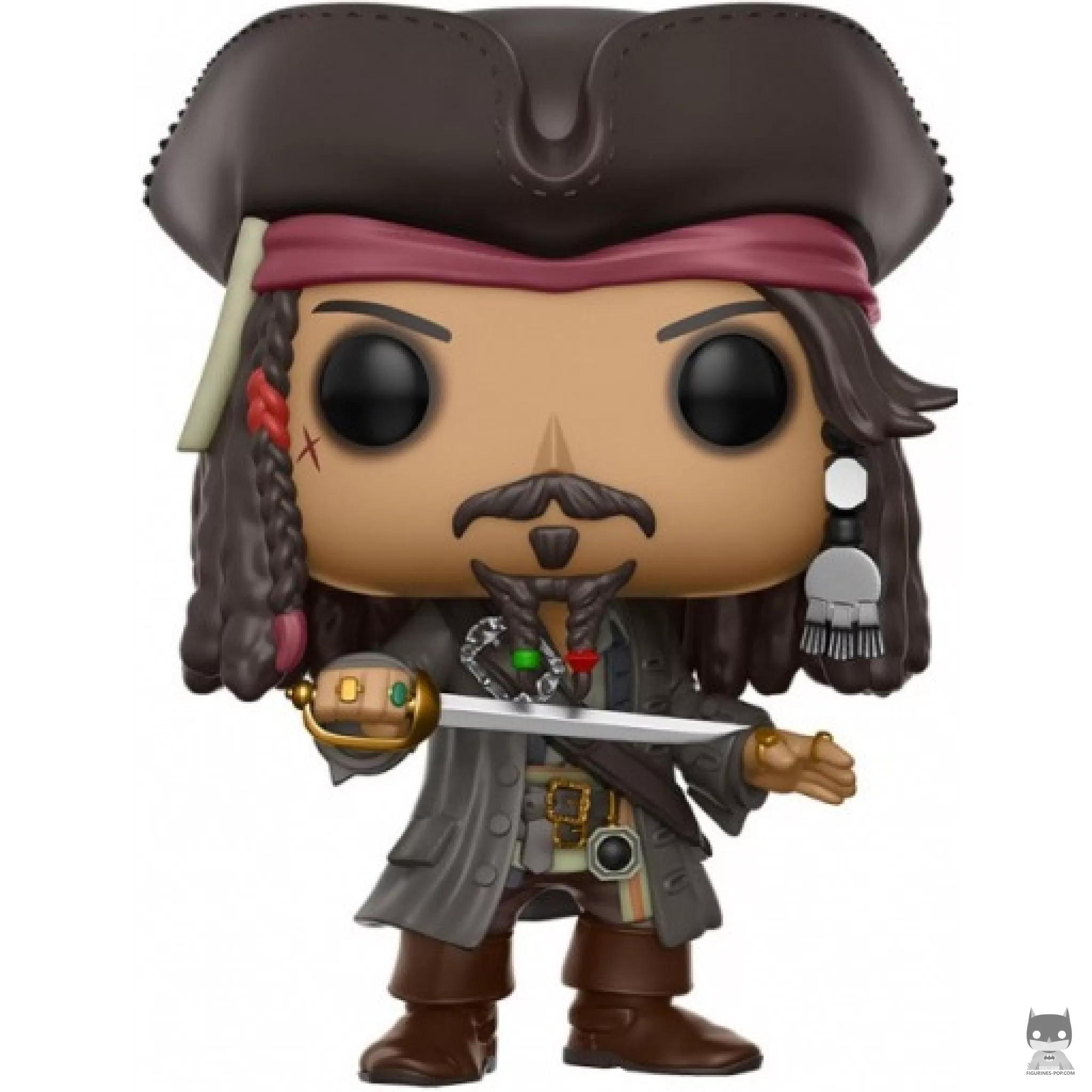 Figura Funko Pop! Capitán Jack Sparrow (Piratas del Caribe)