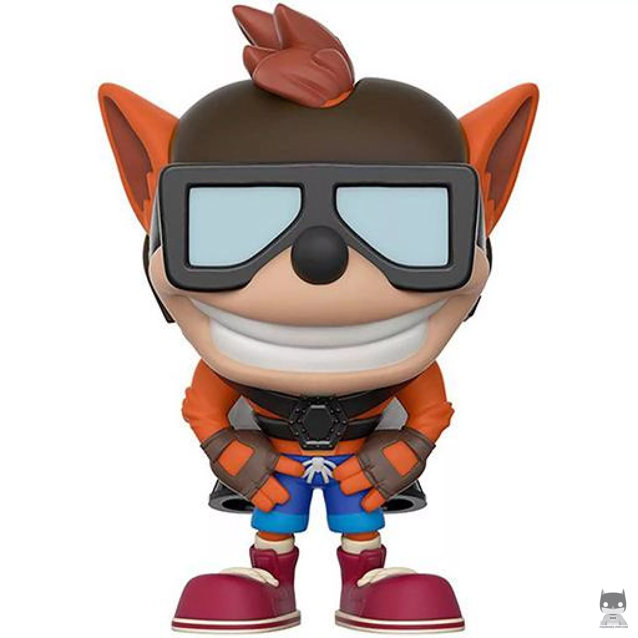 Figura Funko Pop! Crash Bandicoot con mochila propulsora (Crash Bandicoot)