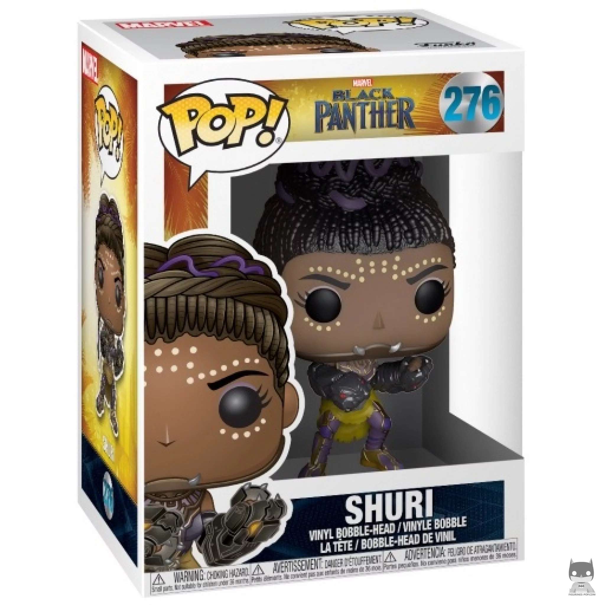 Figura Funko Pop! Shuri en su caja