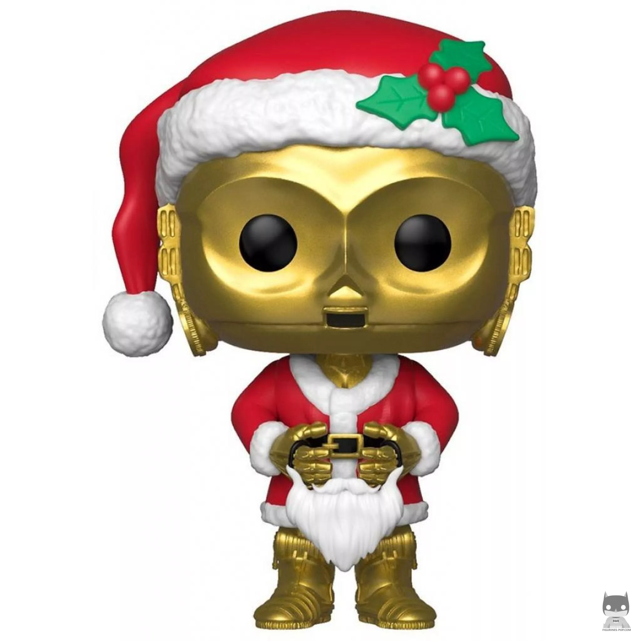 Figura Funko Pop! C-3PO como Papá Noel (Star Wars (Navidad))
